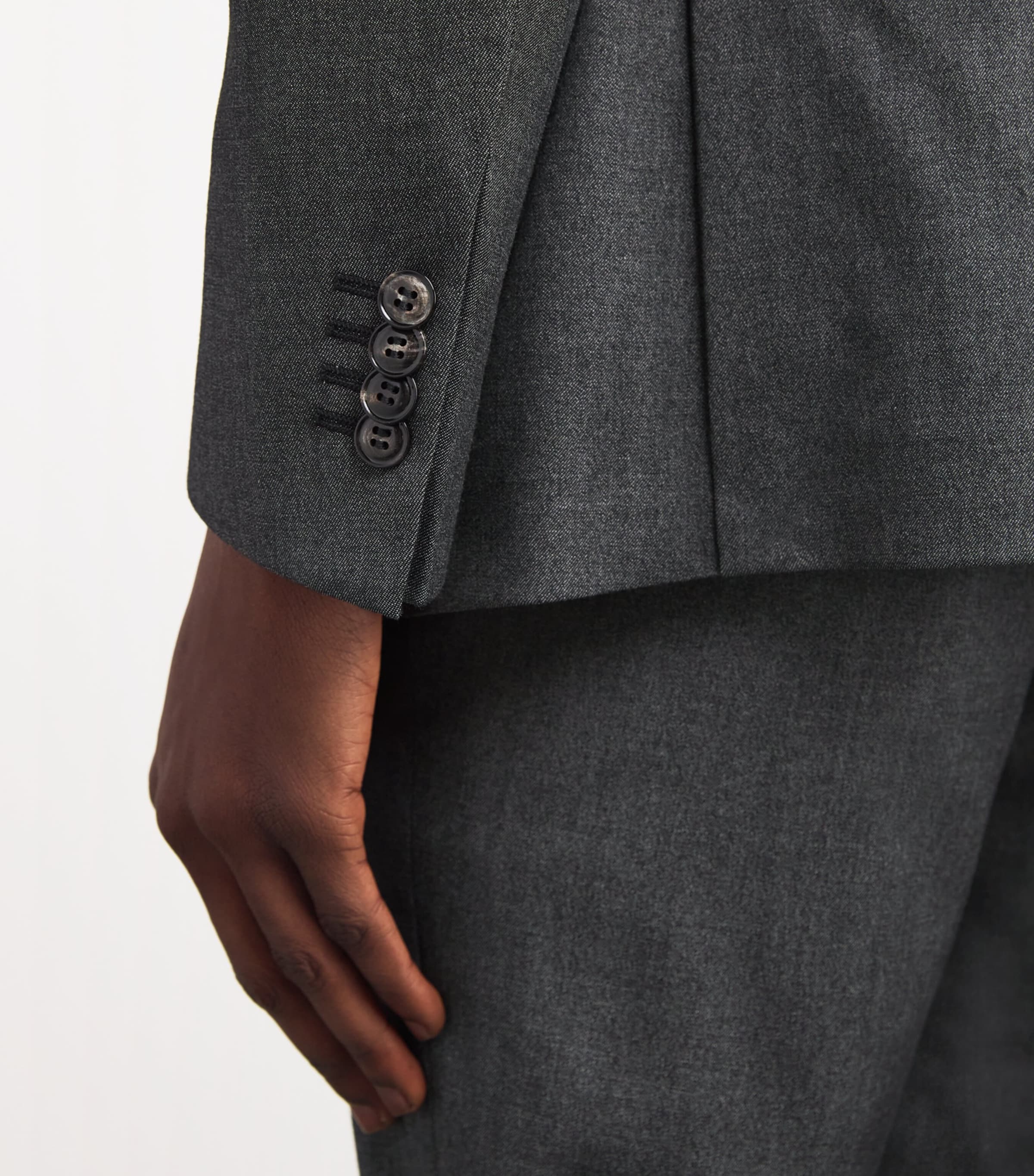 Cashmere-Blend Double-Breasted Soho Suit U8136 Image 6