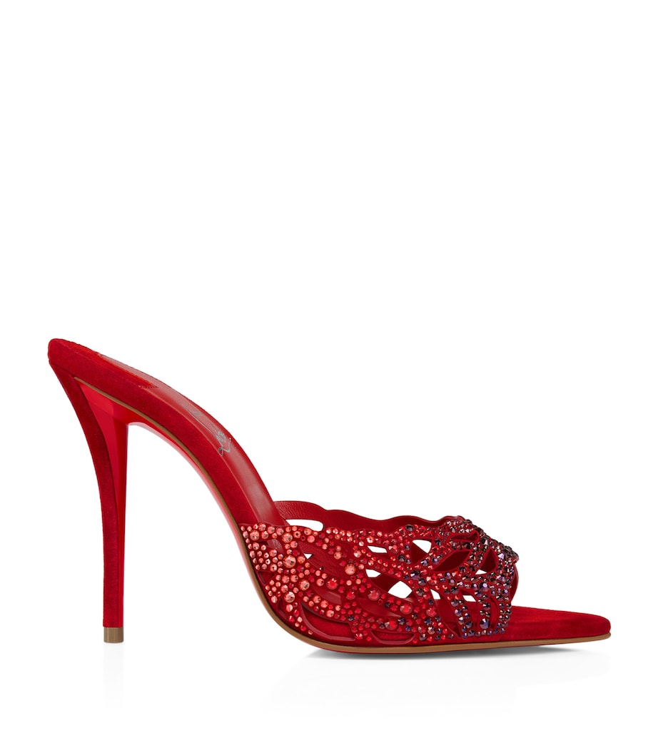Lasera Strass Heeled Mules 100 R856 Image 1