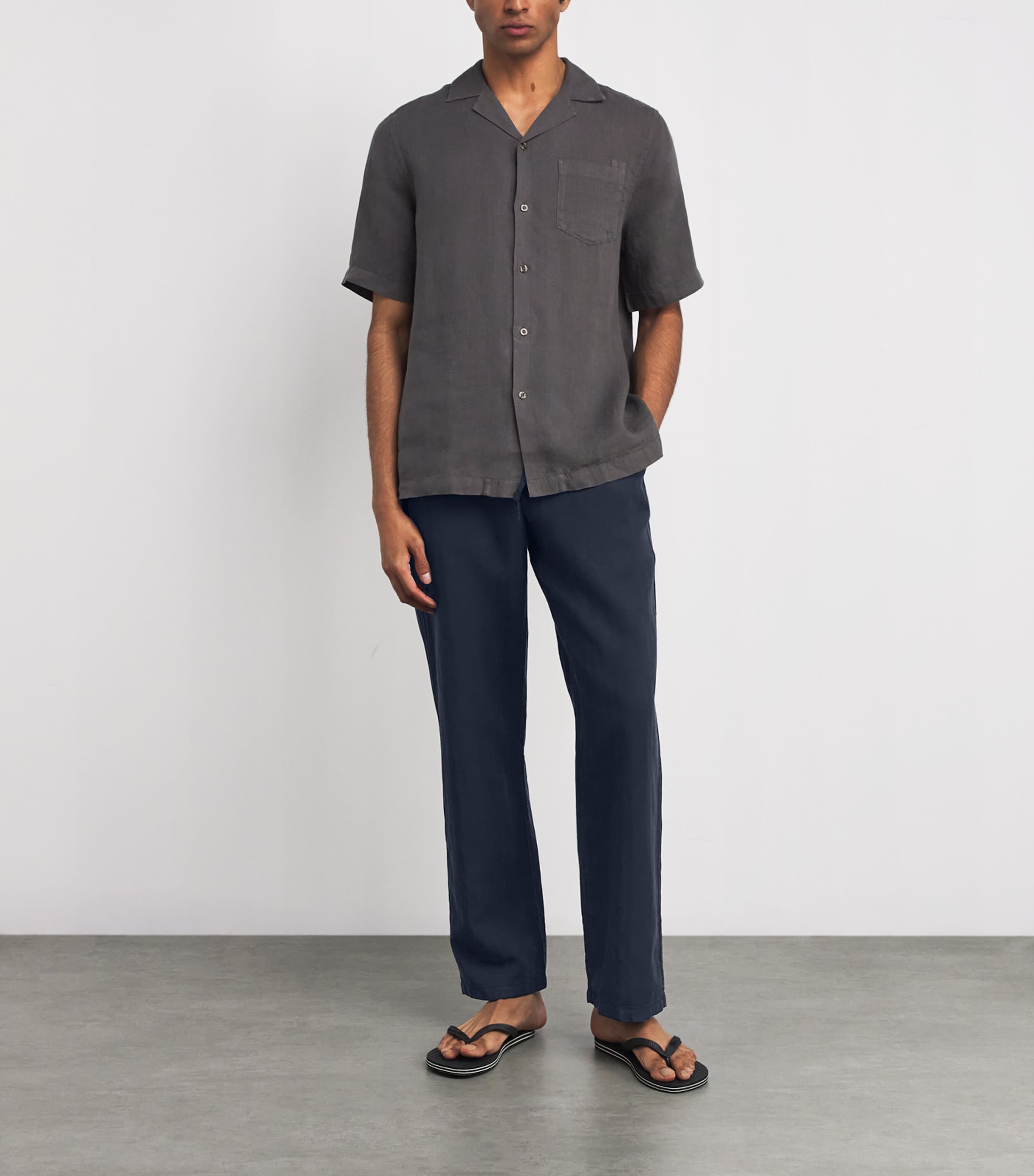 Mendes Trousers 683-NAVY Image 2