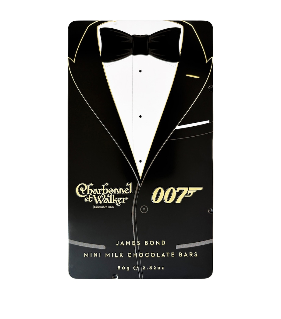 Charbonnel et Walker James Bond Mini Milk Chocolate Bars (80g) Image 2