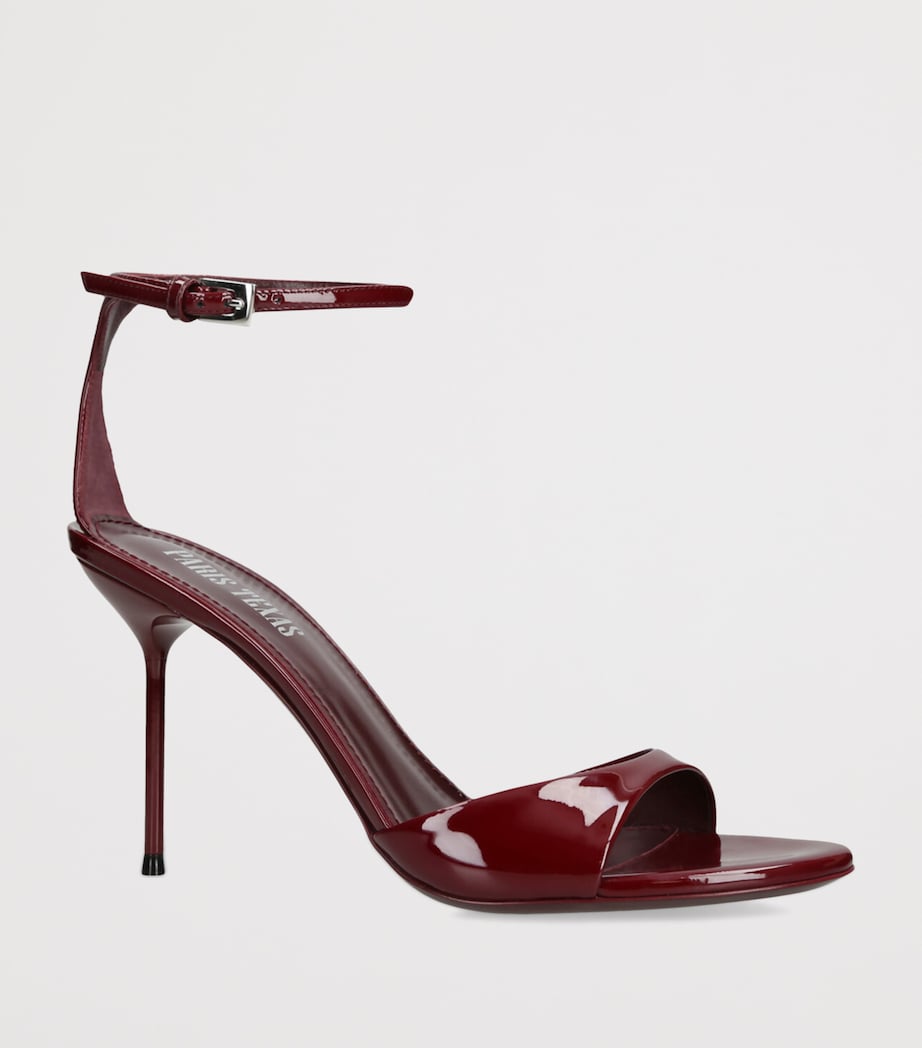 Patent Leather Lidia Sandals 90 WINE Image 3