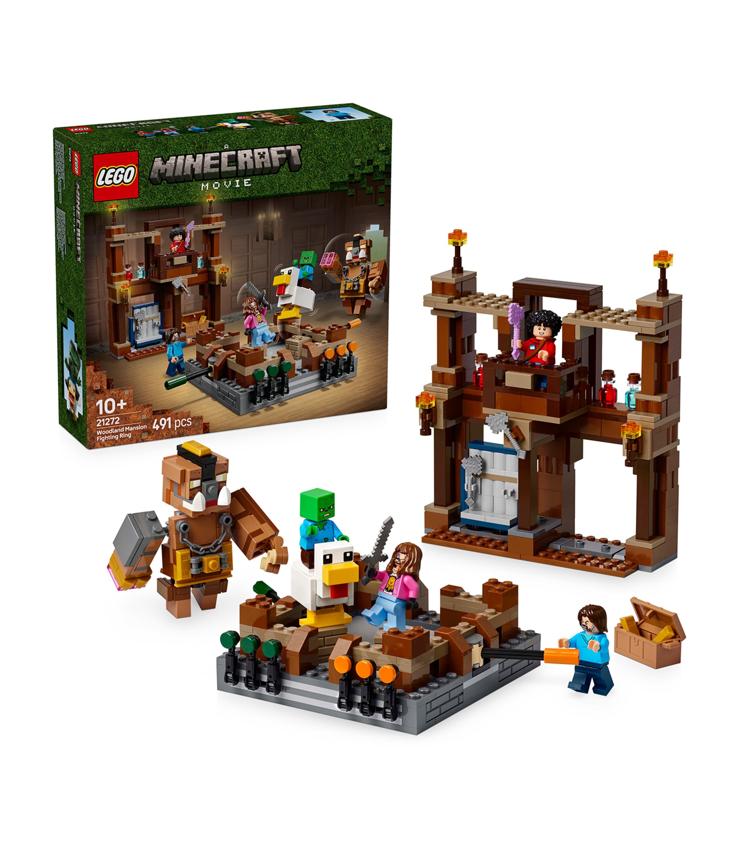 Lego Minecraft Woodland Mansion Fighting Ring 21272 | Toys | Action Figures | Building & Construction Toys | Designers | Lego Lego Minecraft Woodland Mansion Fighting Ring 21272 | Toys | Action Figures | Building & Construction Toys | Designers | Lego