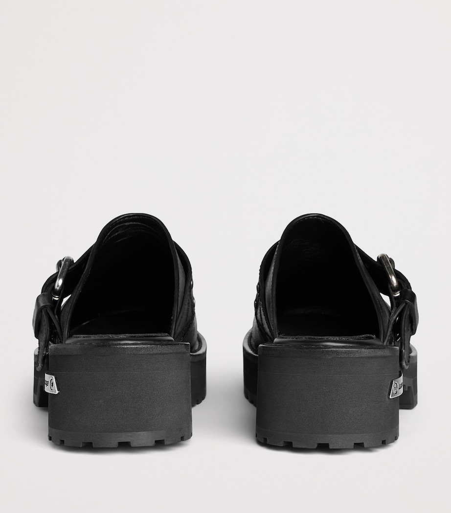 Balenciaga Calfskin Venom Mules Image 4