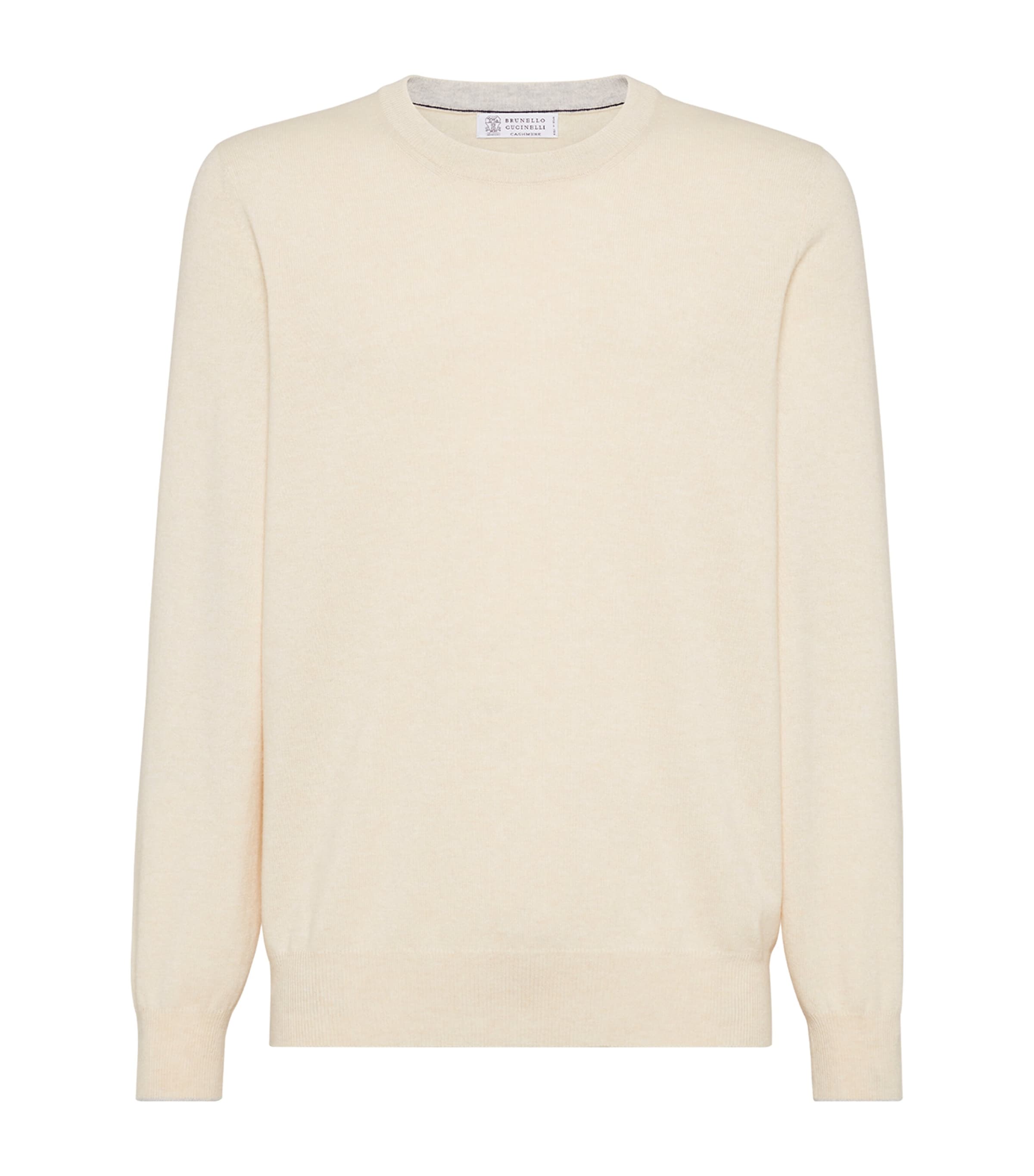 Brunello Cucinelli Men's Lightweight Cotton Sweater In Yellow