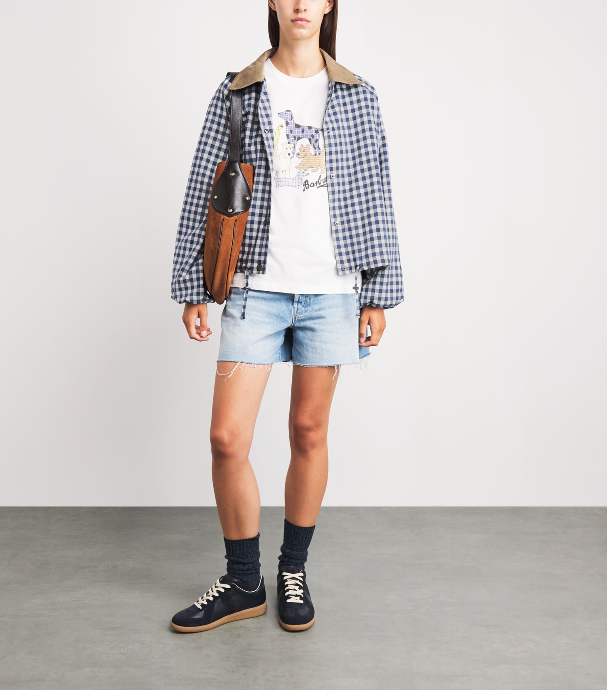 Barbour Womens Gingham Ovingham Jacket Gingham Na Image 2