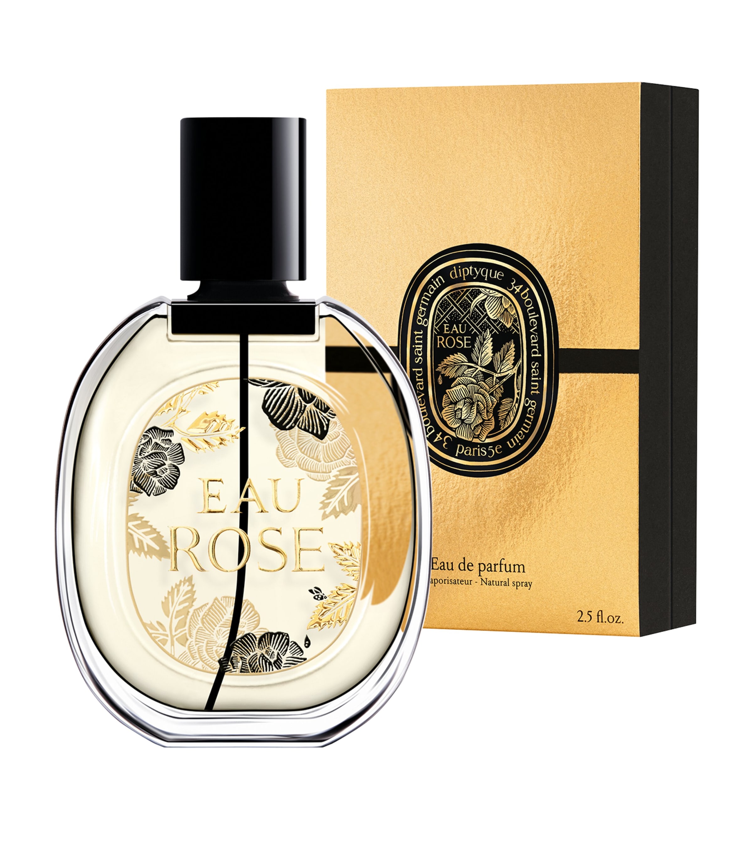Diptyque Eau Rose Eau de Parfum (75ml) - Christmas Edition