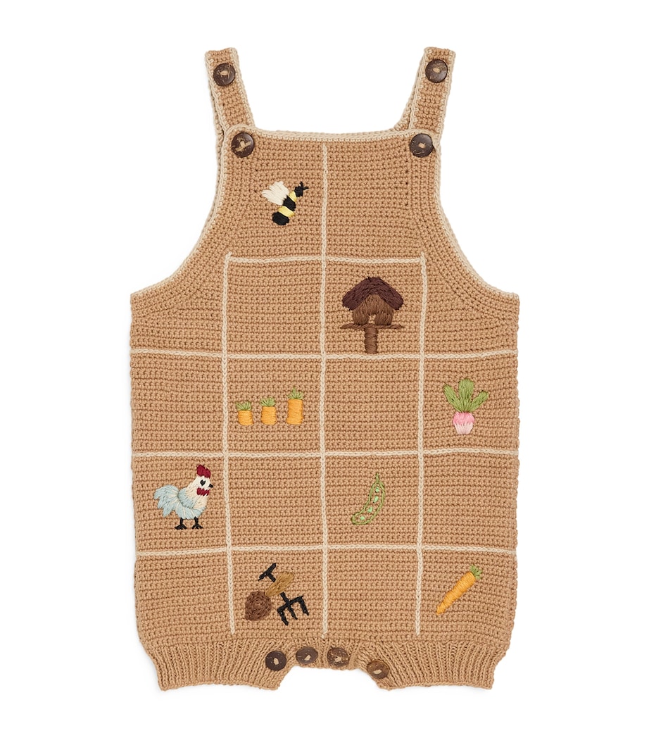 Shirley Bredal Organic Cotton Little Farm Bodysuit (6 Months-4 Years) Mt Malt Image 1