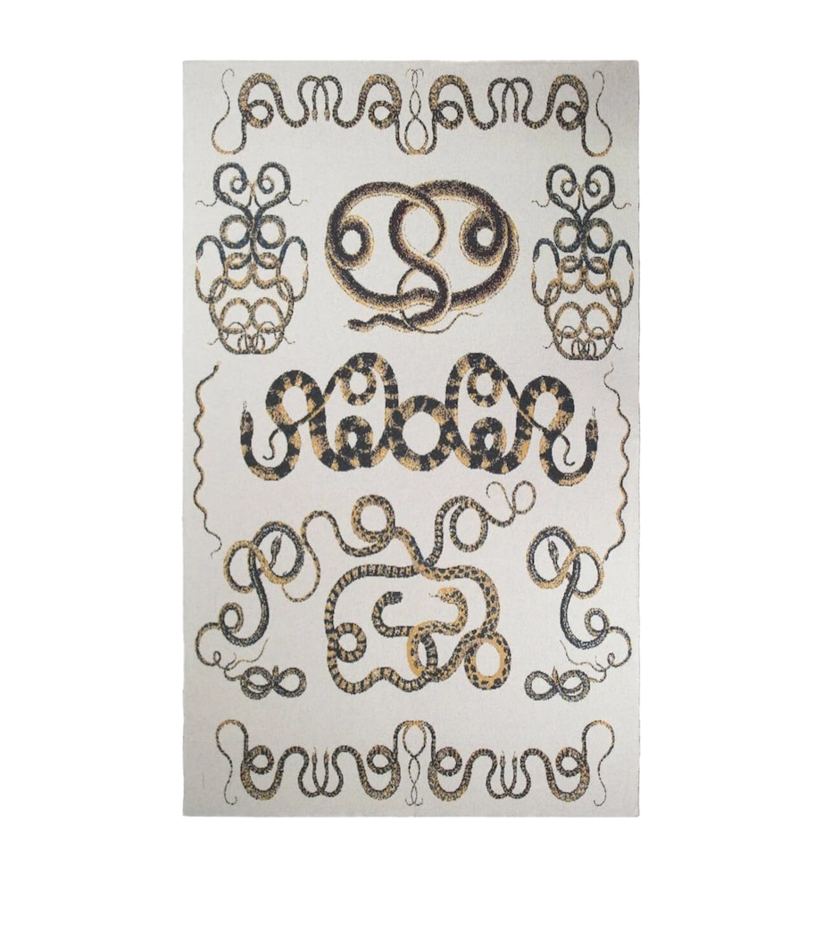 Cashmere Serpent Throw (260cm x 260cm) MULTI Image 1