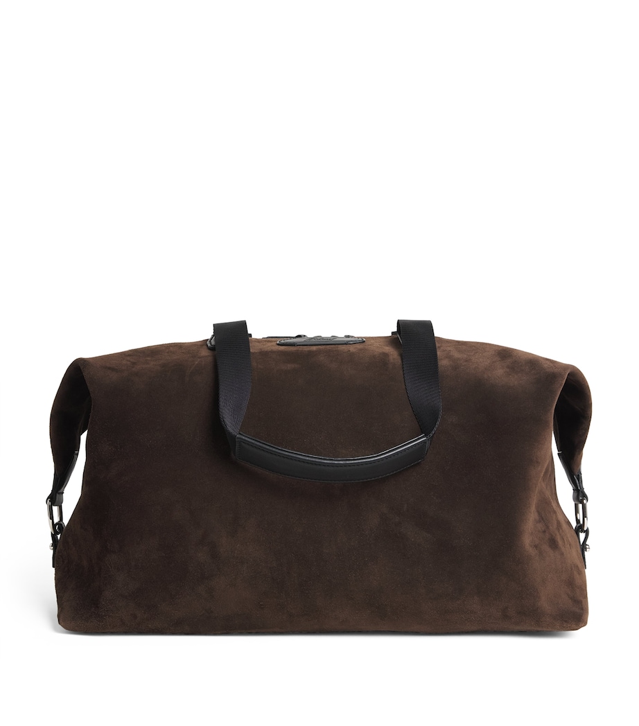 Brioni Cashmere Suede Via Veneto Duffle Bag Image 1