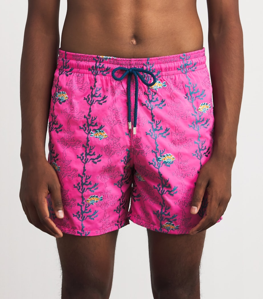 Embroidered Seaweed Swim Shorts 167BOUGAINVILLIER Image 2