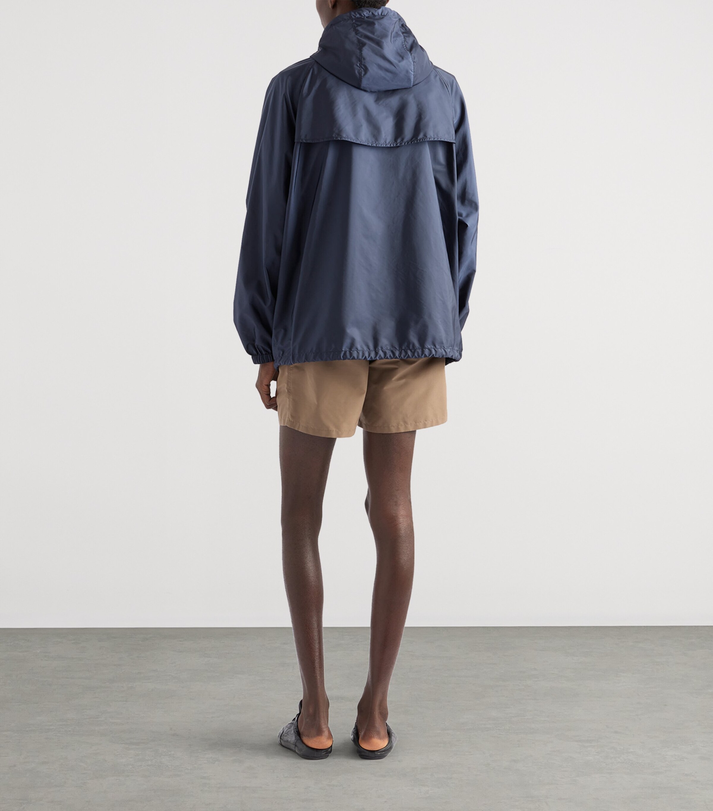 Re-Nylon Hooded Oversized Jacket F0ABB Image 5