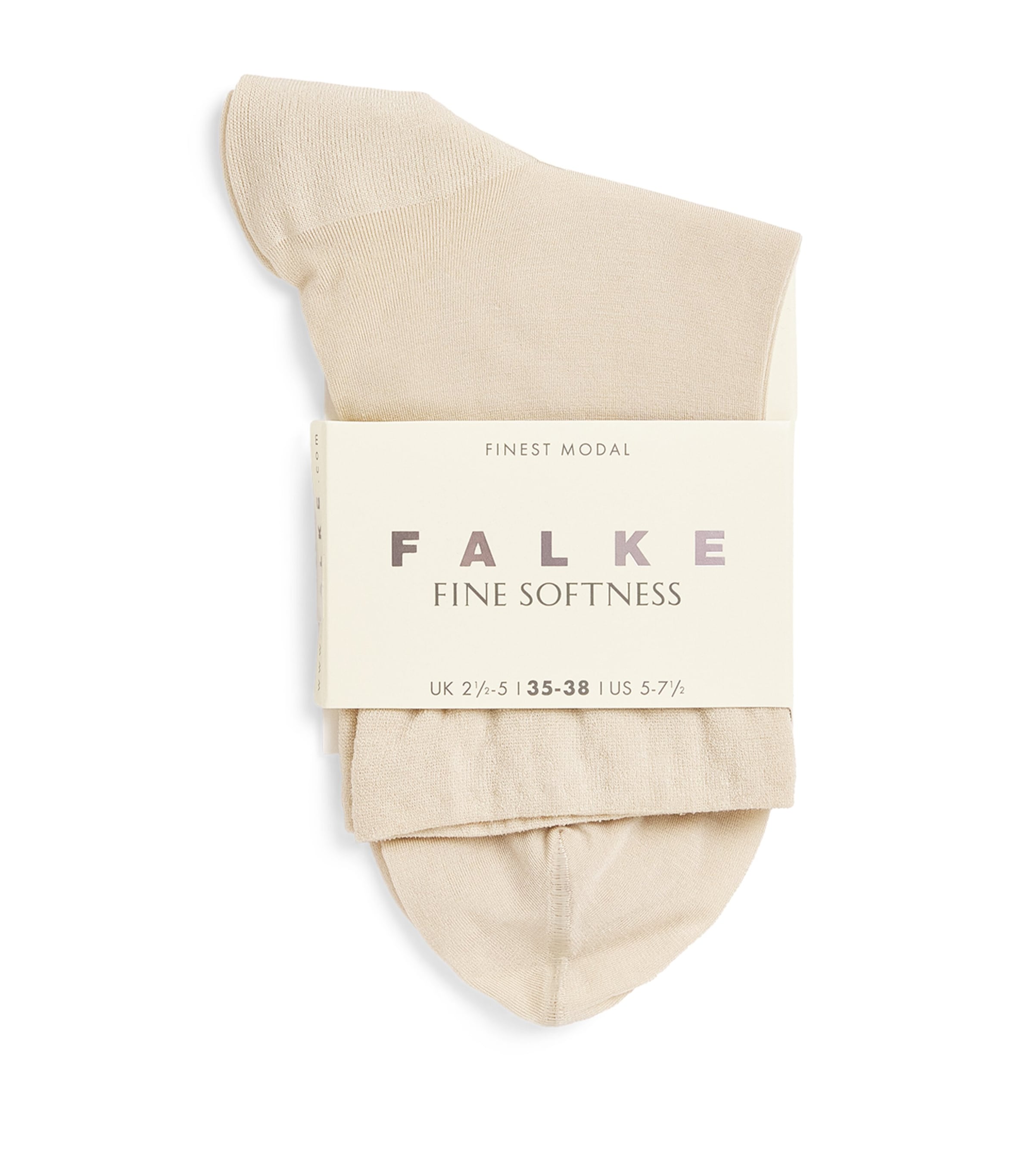 Falke Fine Softness Socks In Ivory