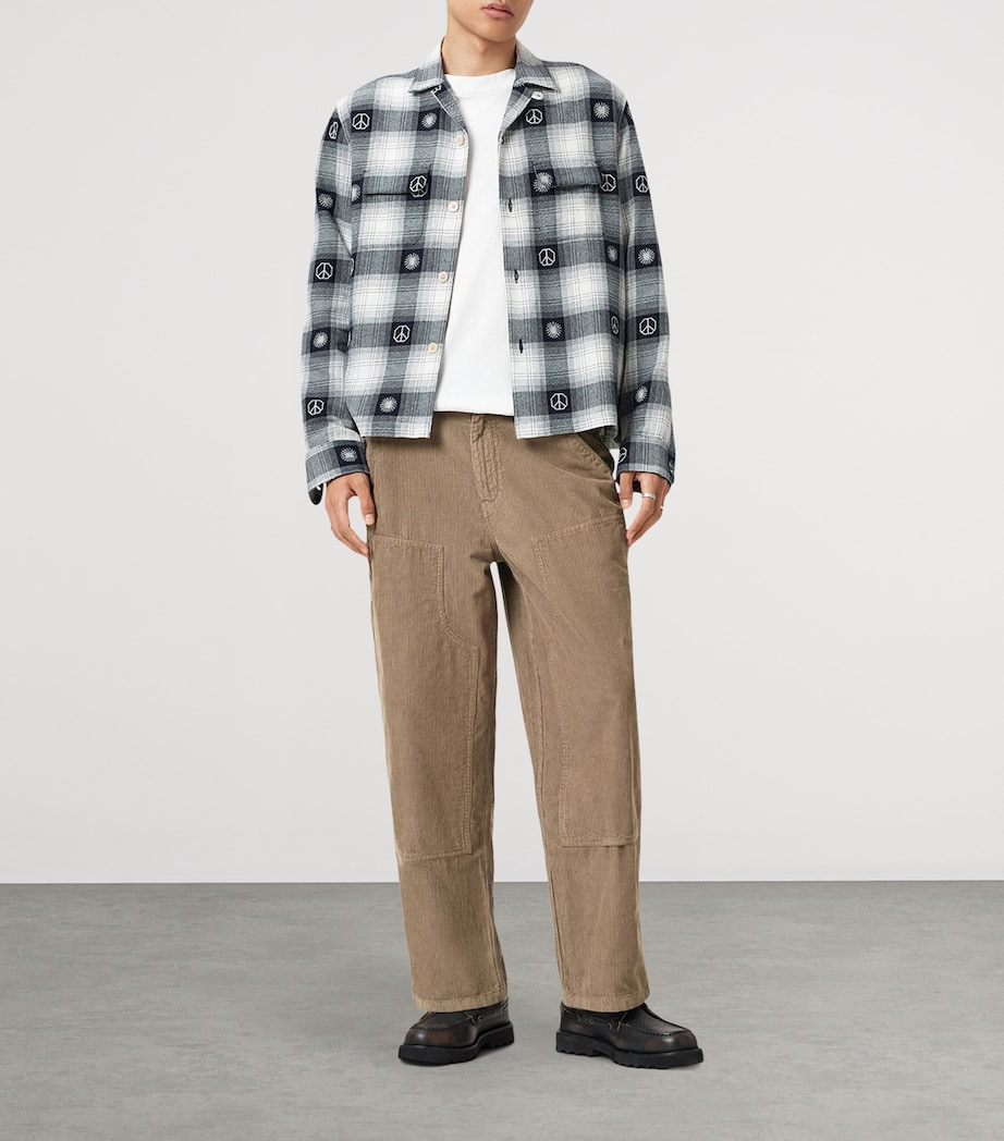 Corduroy Dunstan Trousers GULL BROWN Image 8