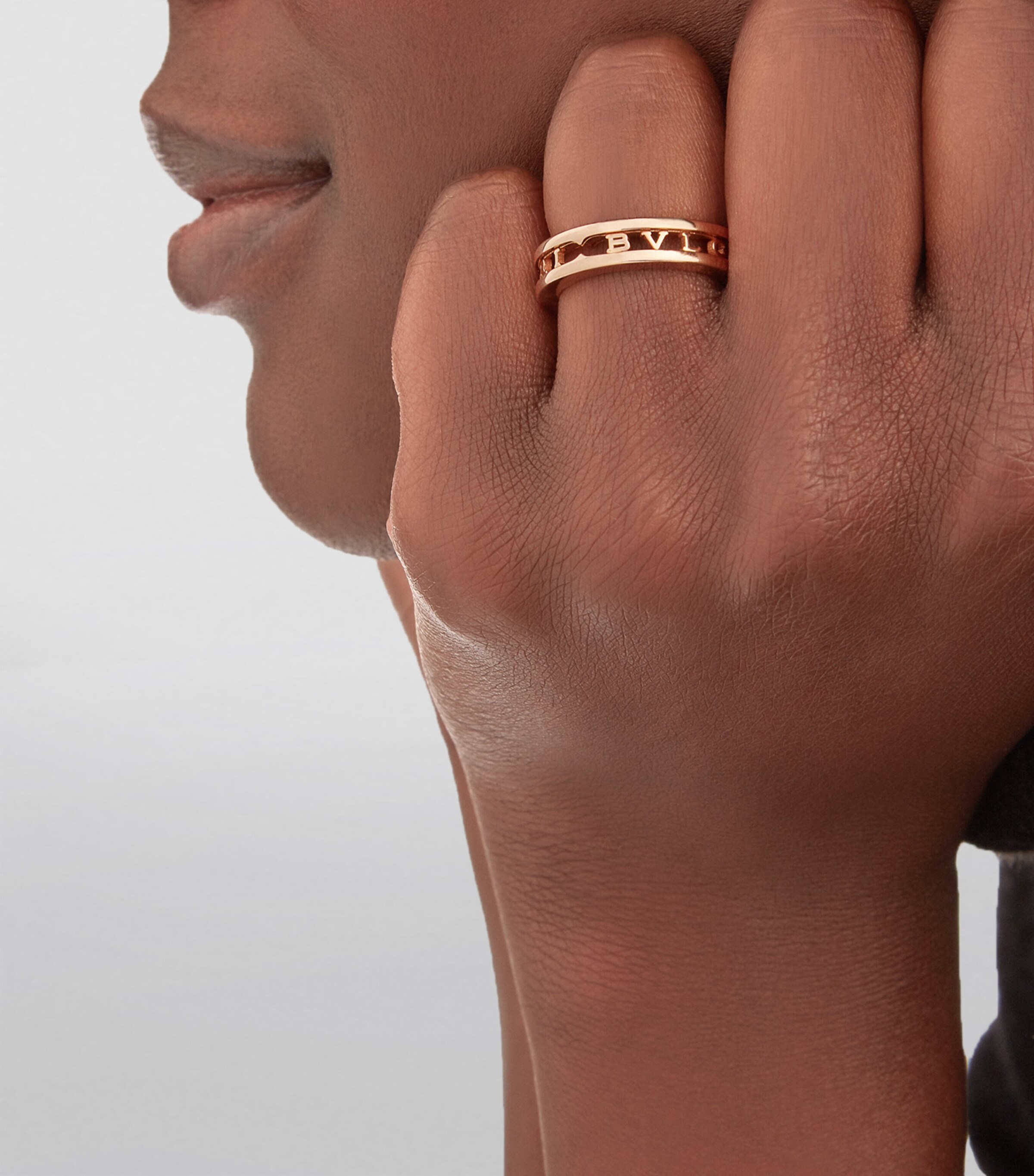 Rose Gold B.zero1 Ring PINK GOLD Image 5