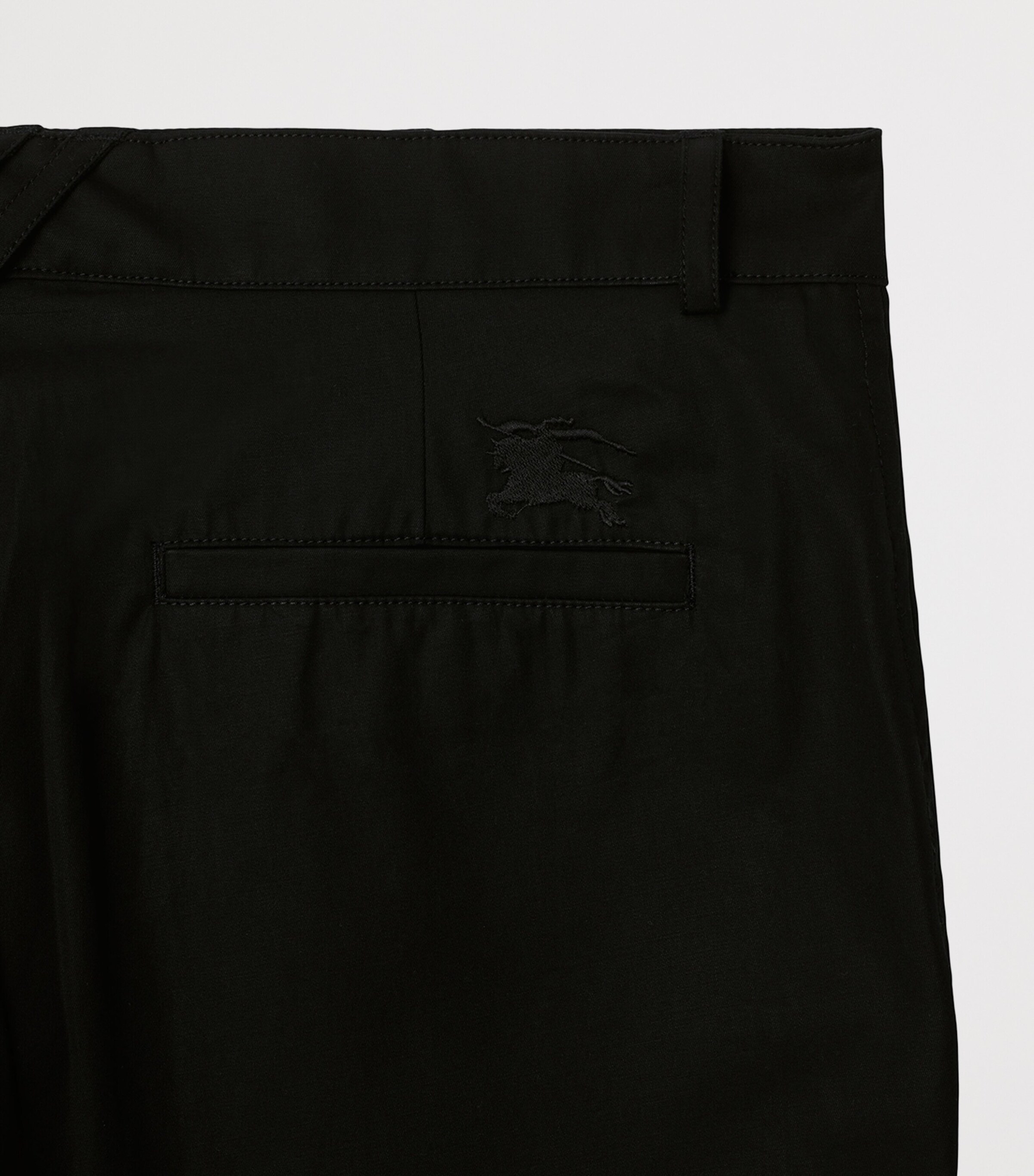 Cotton Chinos BLACK Image 5