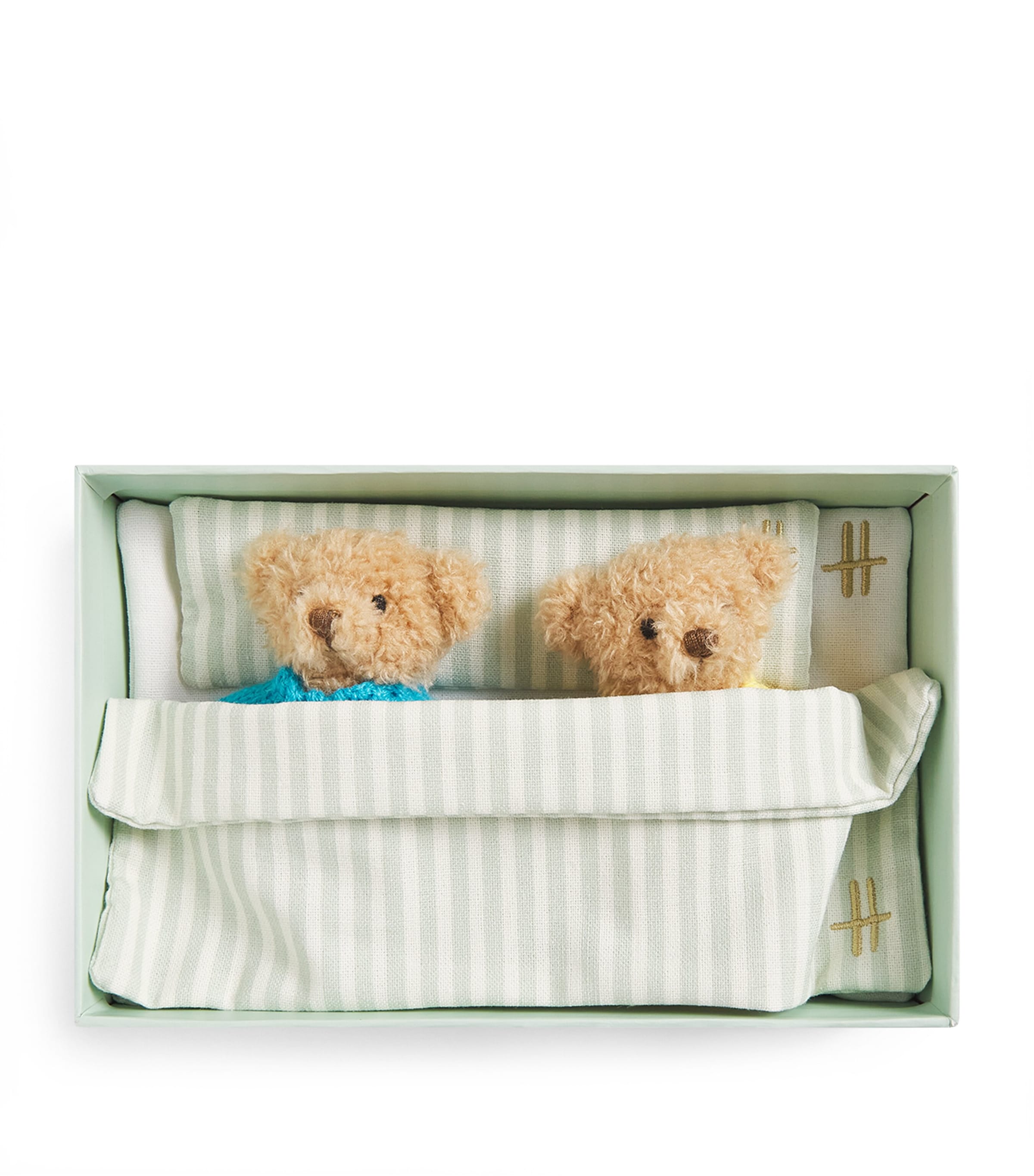 Harrods Mini Henry Bear Twins Image 1