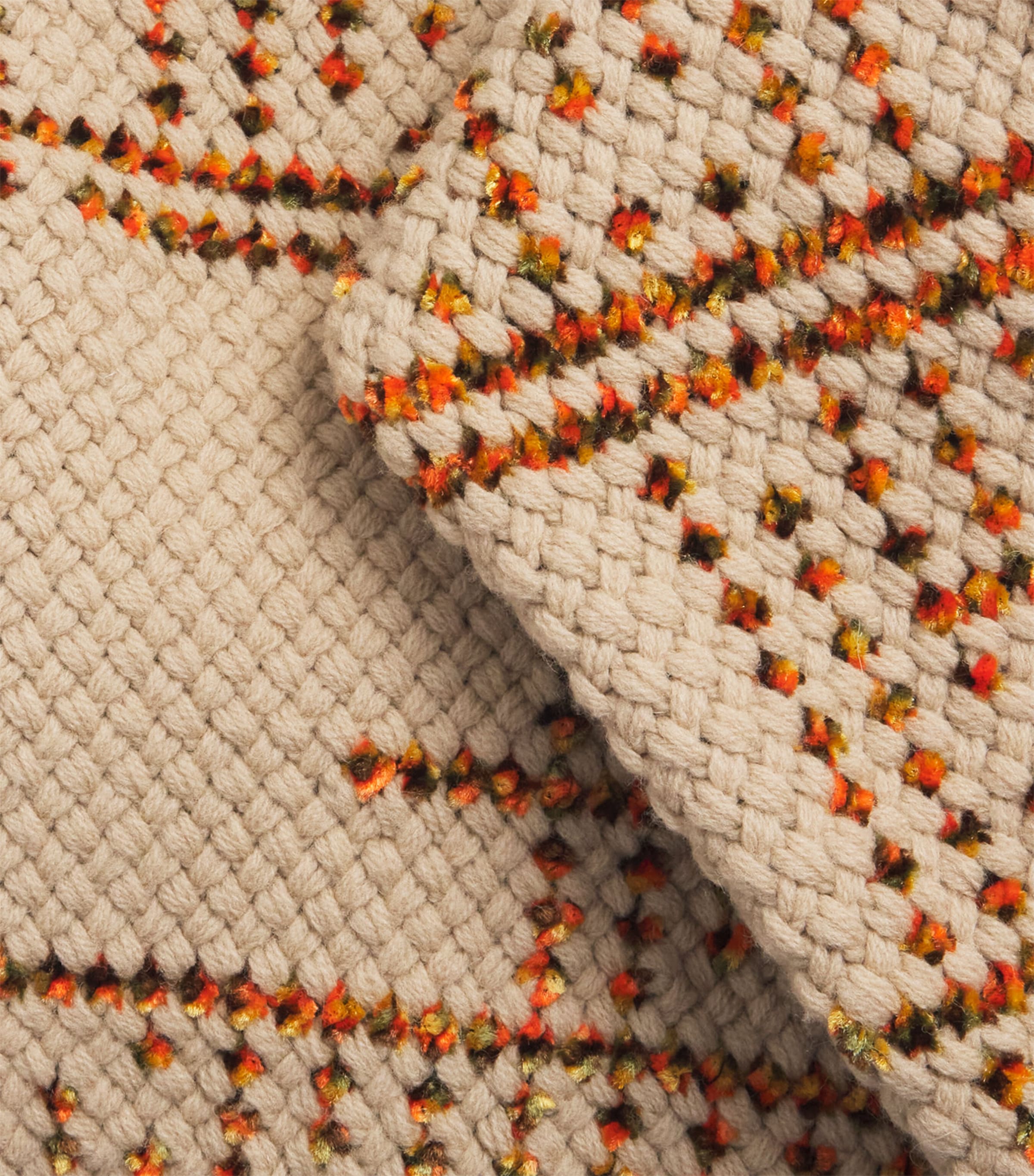 Wool-Blend Digital Jacquard Sweater BEIGE Image 5