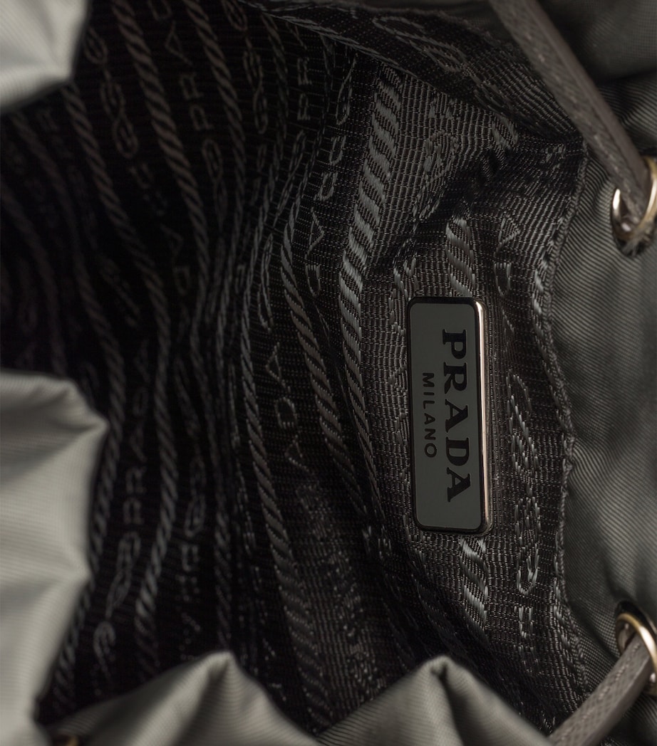 Re-Nylon Duet Bucket Bag F0ST1 Image 5