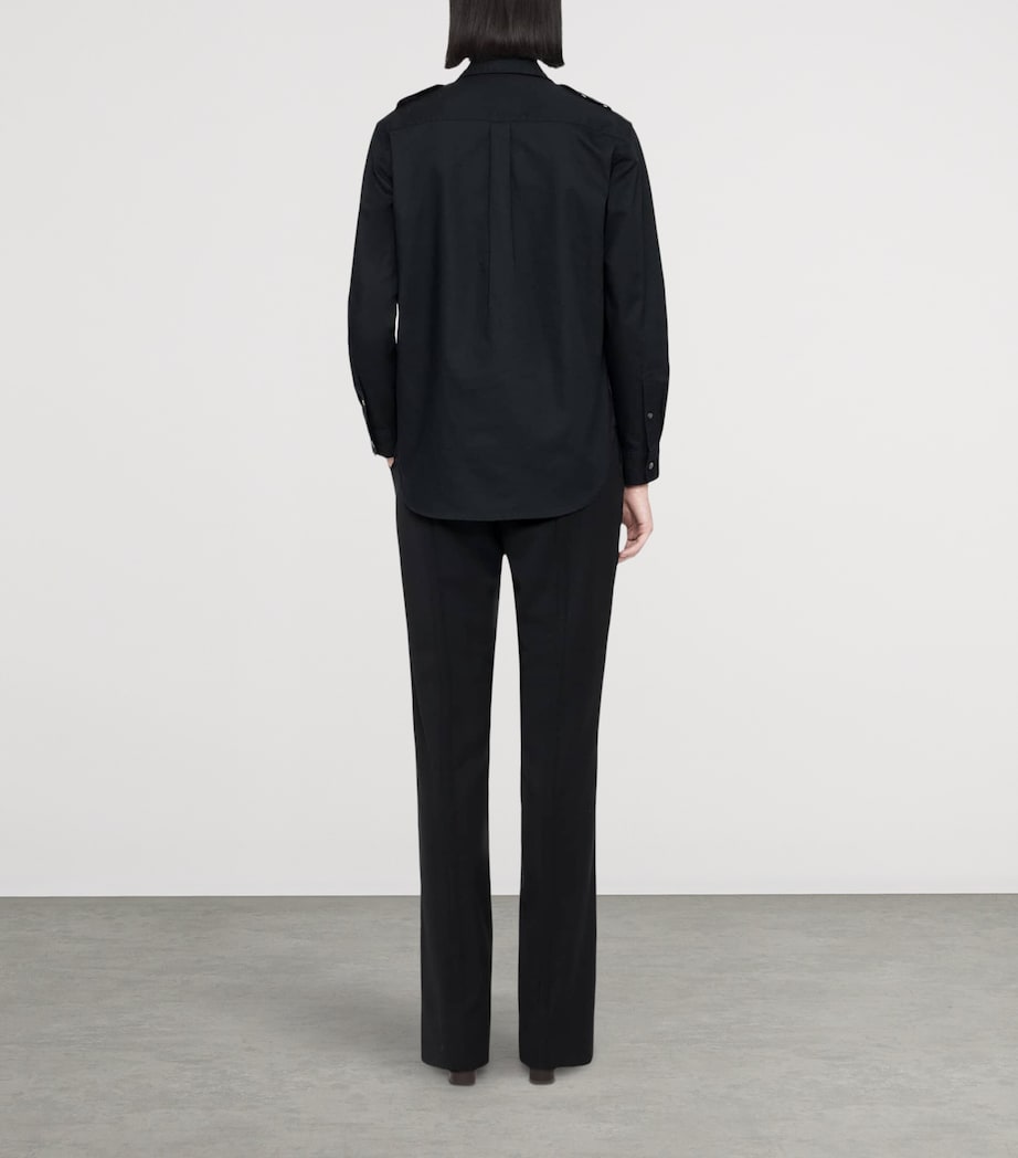 AllSaints Womens Roxanne Trousers Black Image 7