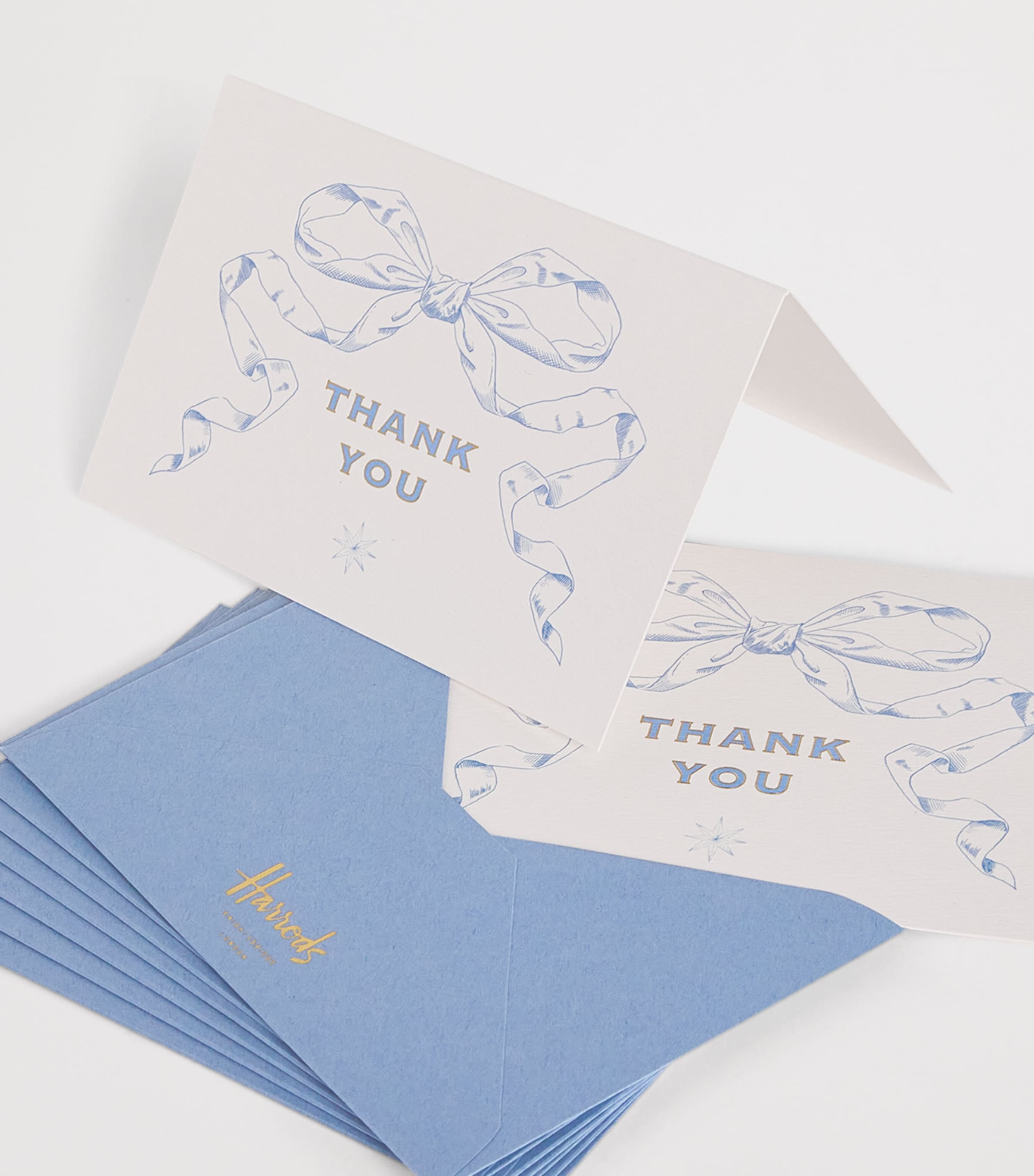 Bow Thank You Cards (Pack of 8) MULTI Image 2
