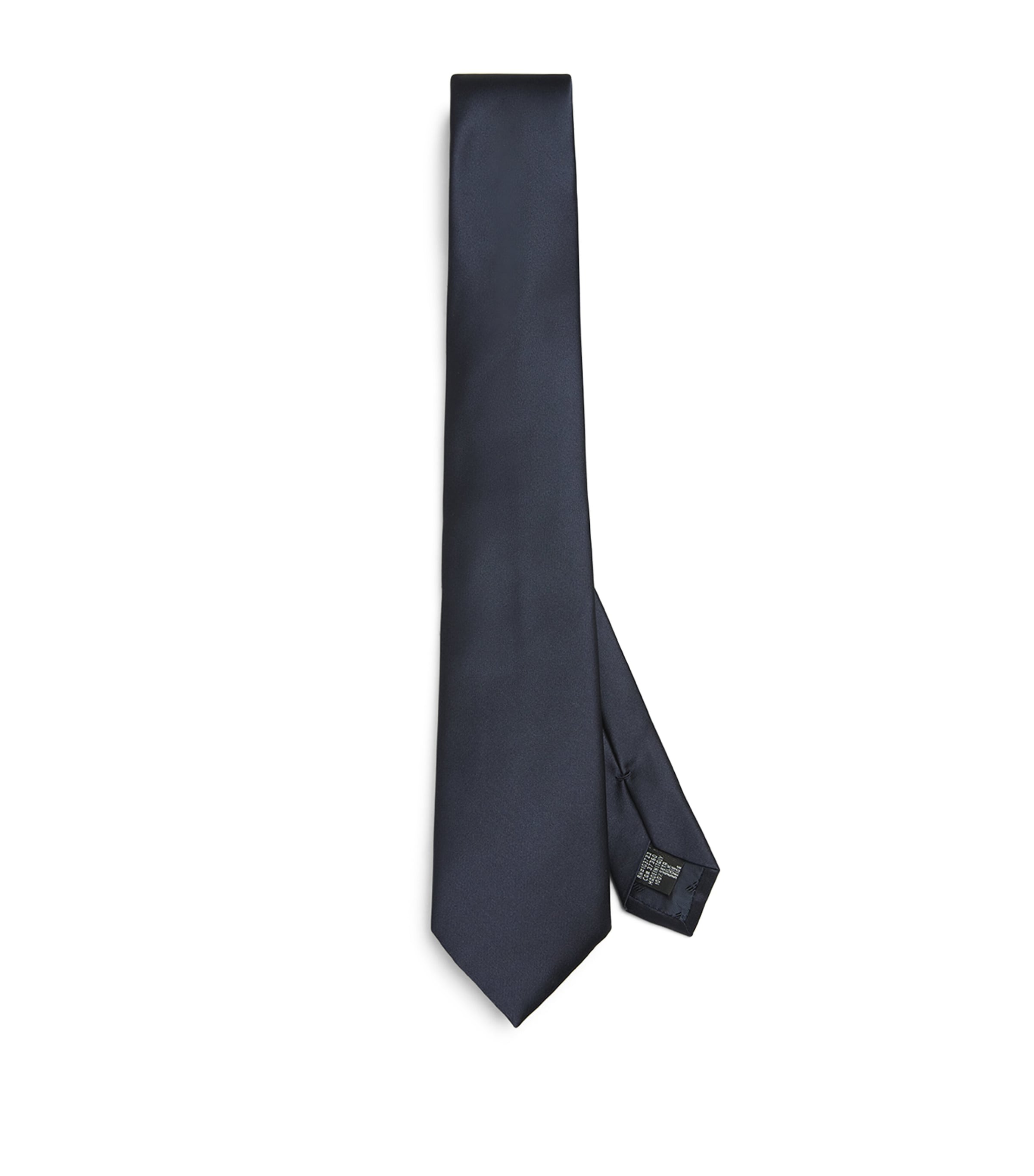 Emporio Armani Silk Tie In Grey