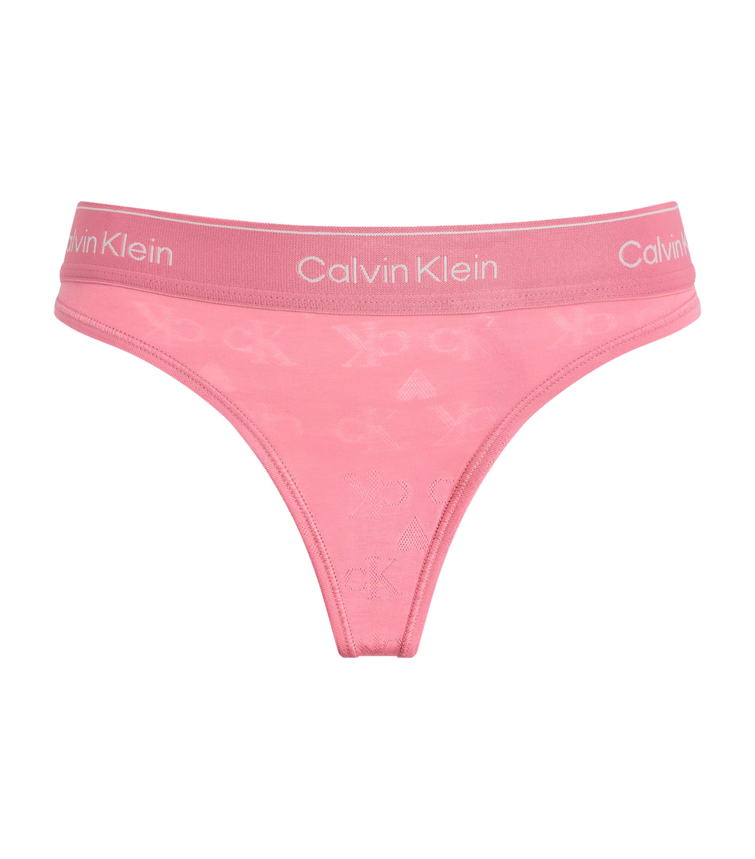 Calvin klein monogram thong discount