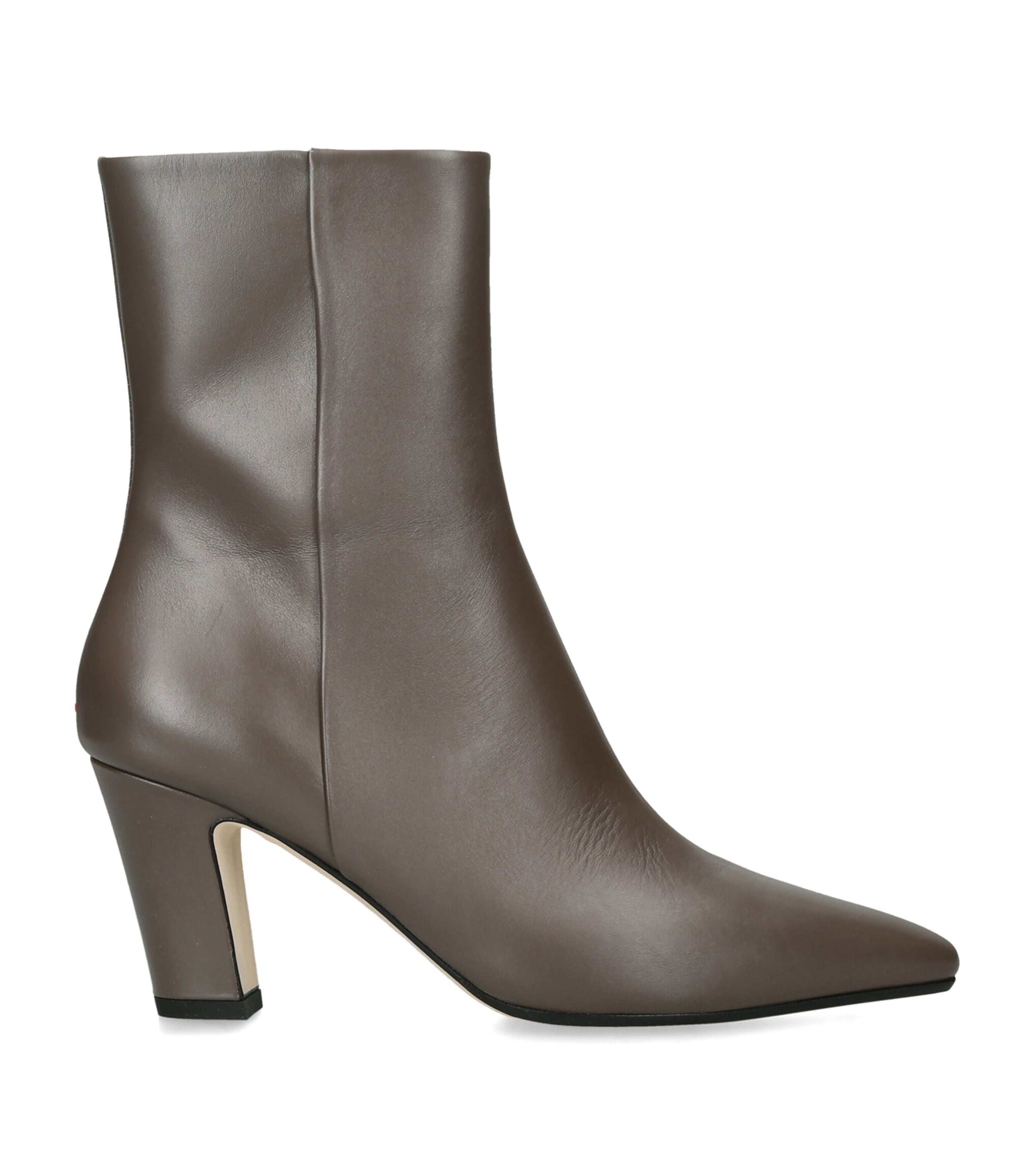 Aeyde Leather Maris Ankle Boots 75 In Brown