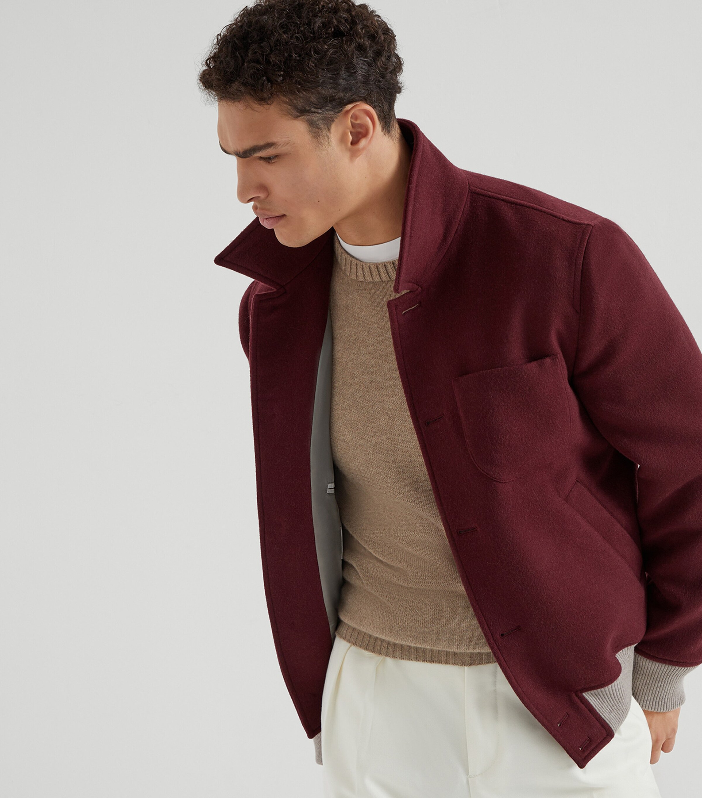 Cashmere Crew-Neck Sweater C077 Image 5