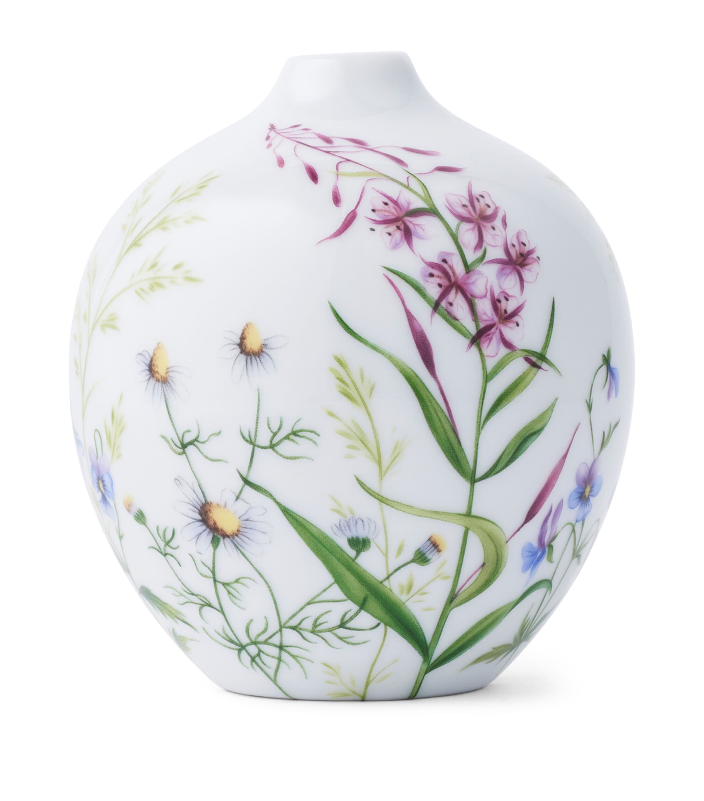 Royal Copenhagen Porcelain Wildflowers Vase (13cm)