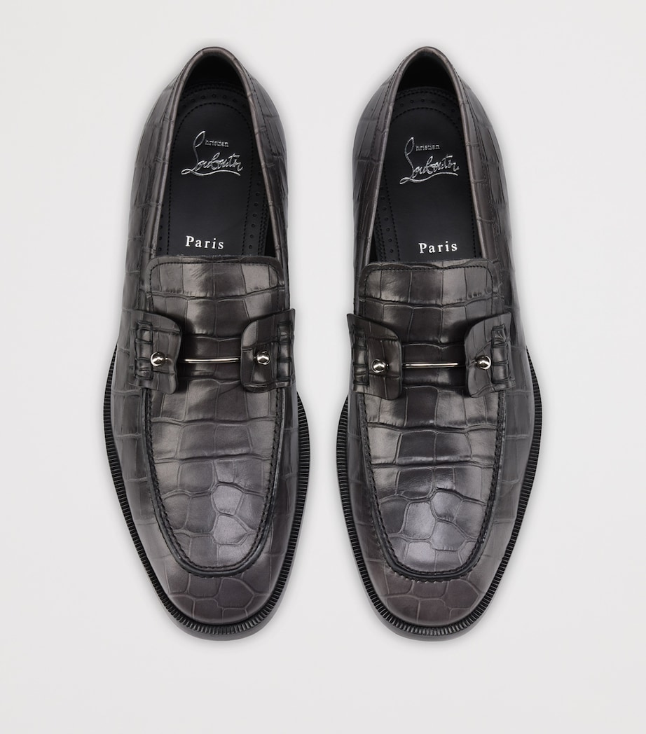 Christian Louboutin Chambelimoc Leather Loafers Image 3