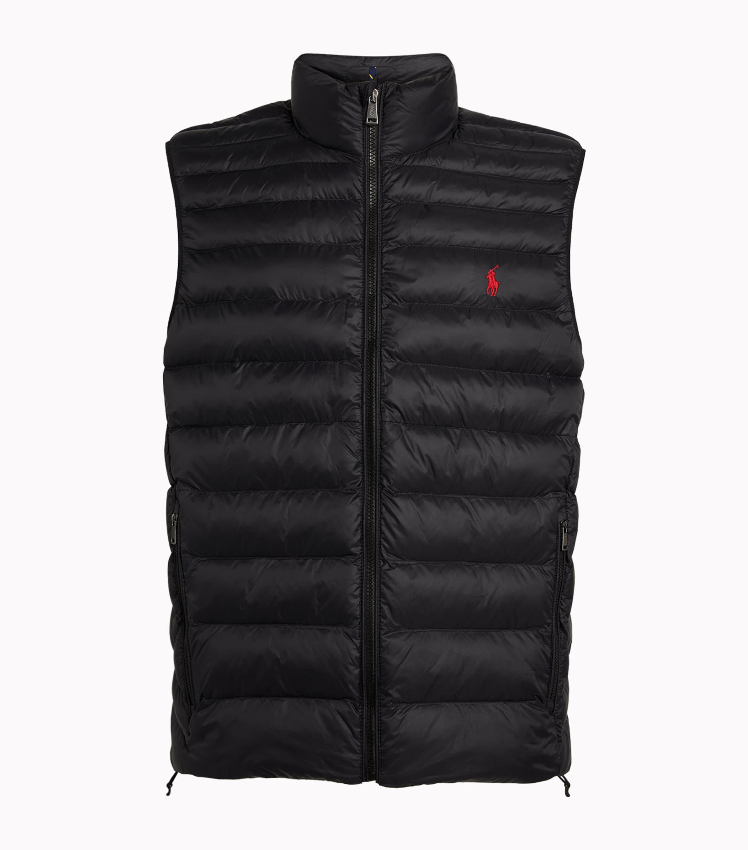 Polo Ralph Lauren Padded Gilet In Black