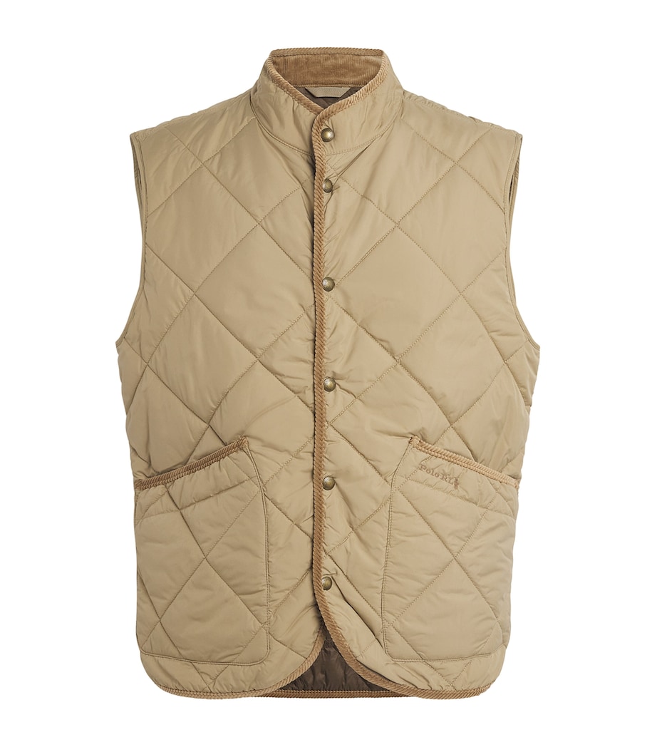 Quilted Gilet KHAKI Image 1