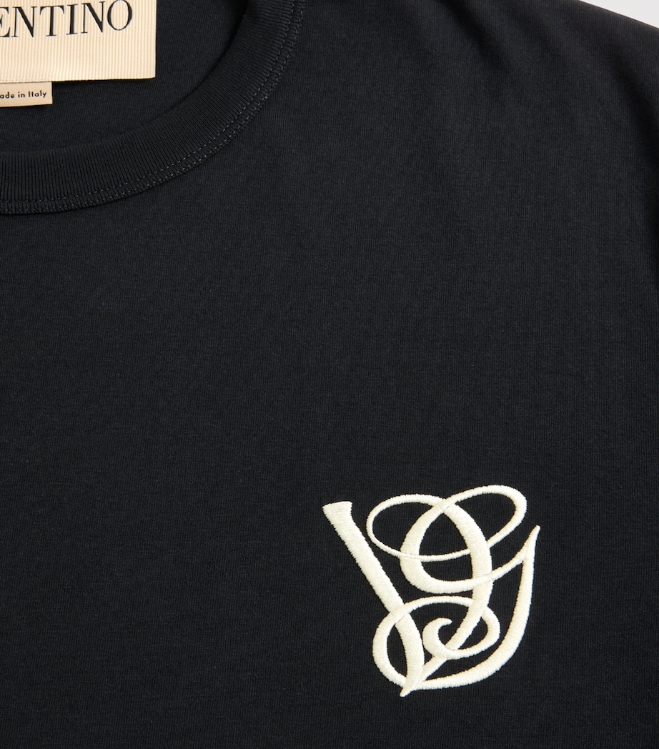 Cotton Monogram T-Shirt 0NO Image 7