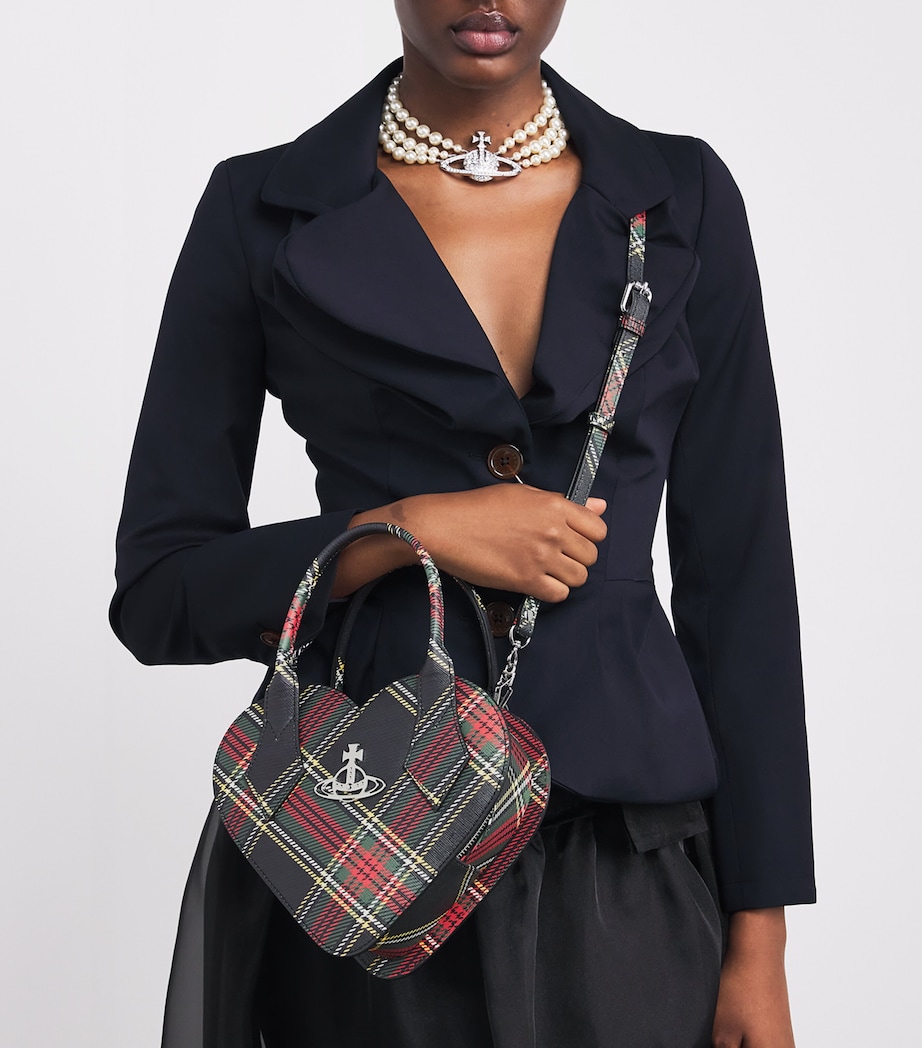 Tartan Josephine Top-Handle Bag N302 CHELSEA TARTAN Image 2