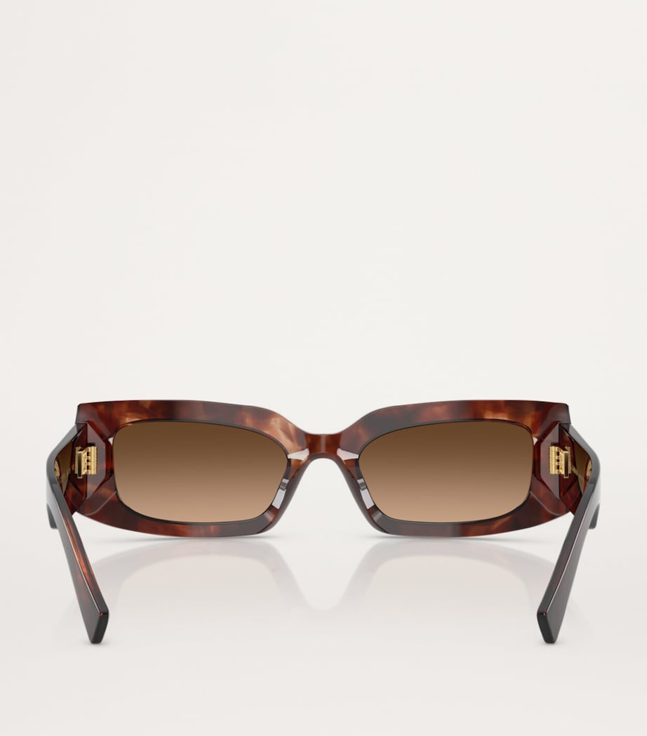 Acetate Rectangular Sunglasses 322274 Image 4