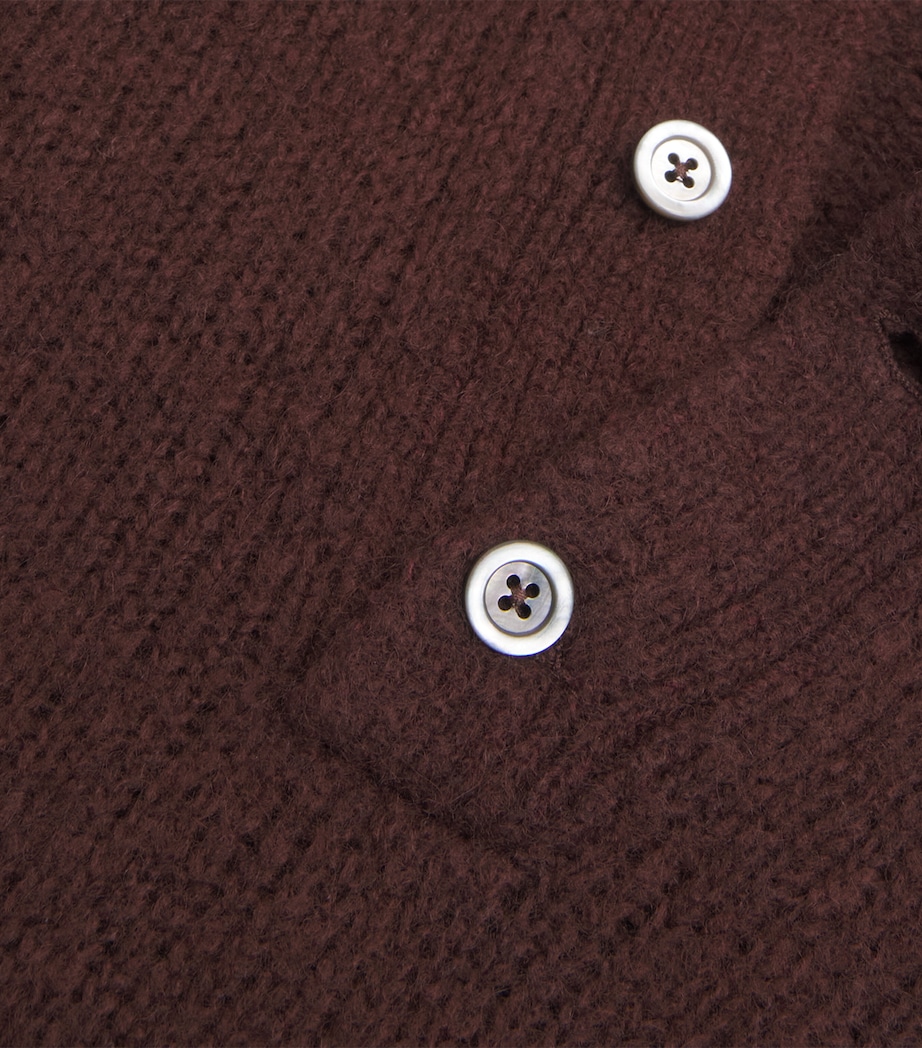 Alpaca-Blend Rasmus Polo Sweater MAHOGANY Image 5