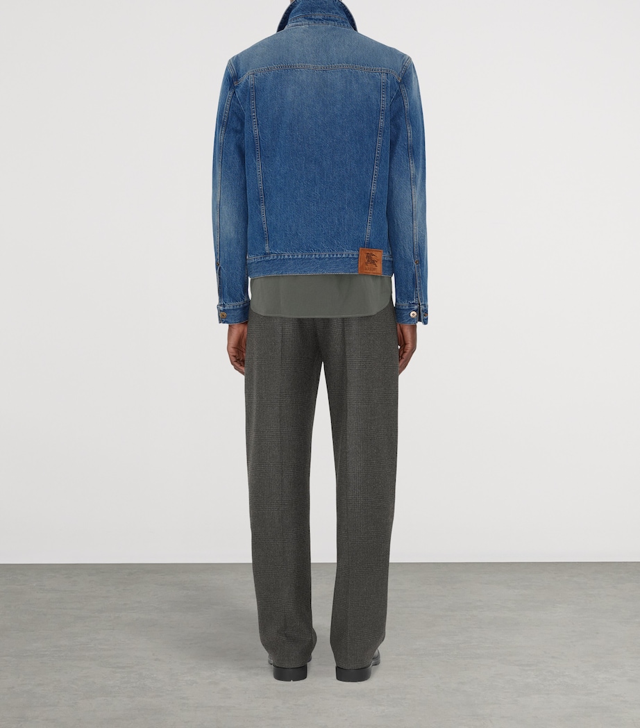 EKD Denim Jacket MID BLUE Image 4