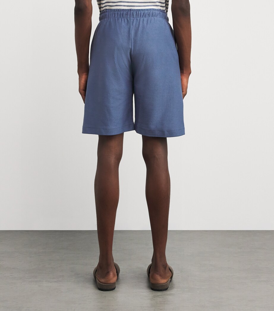 Cotton Jersey Loungy Summer Shorts 2617 VINTAGE INDIGO Image 4