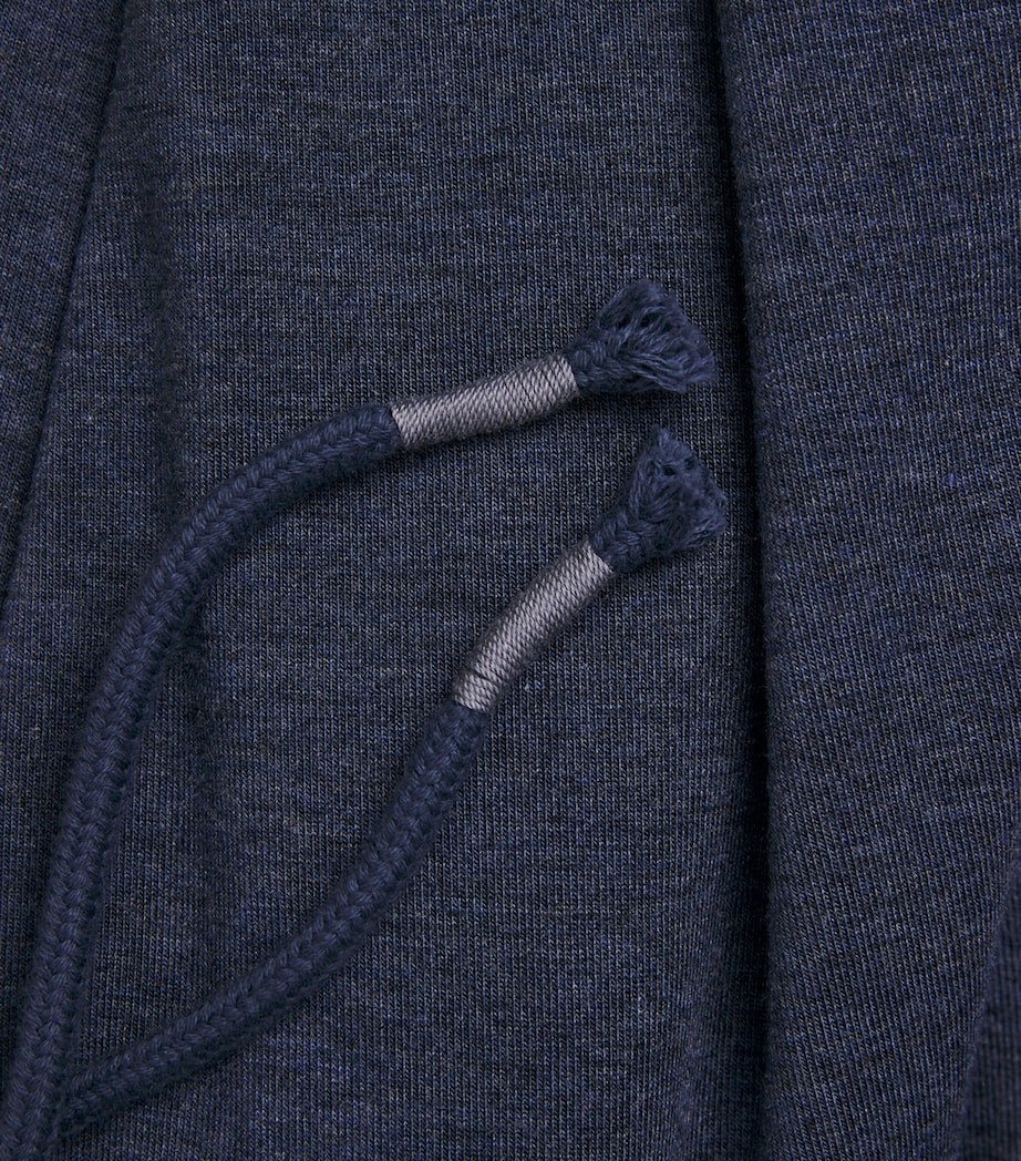 Soft Lounge Trousers 547 BLUE MELANGE Image 5