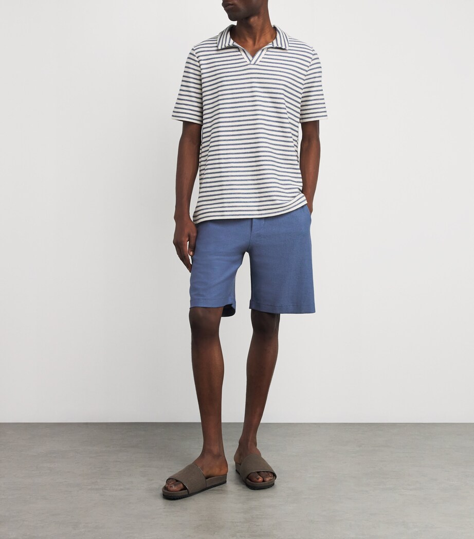 Cotton Jersey Loungy Summer Shorts 2617 VINTAGE INDIGO Image 2