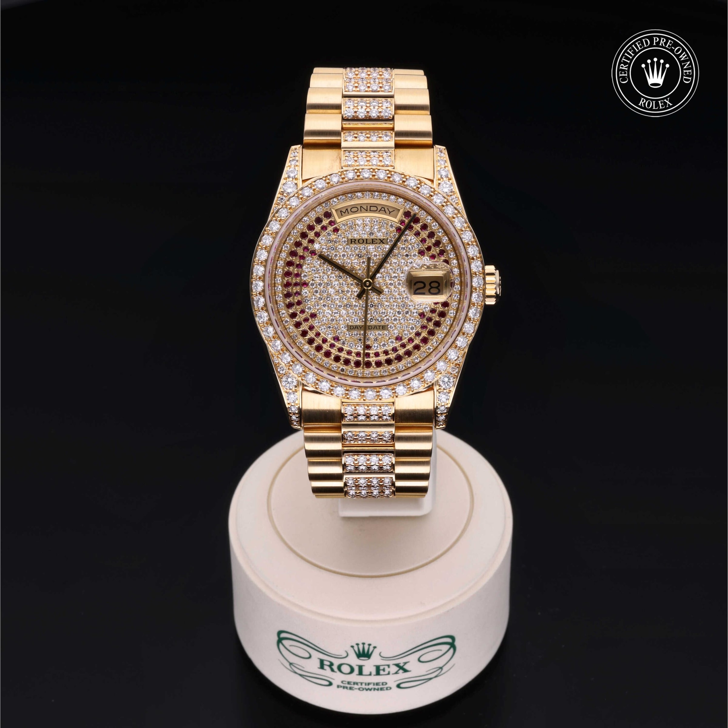 Model image: rolex-certified-pre-owned-Day-Date-36mm-18ct Yellow Gold-1990s-18388 thumbnail 1