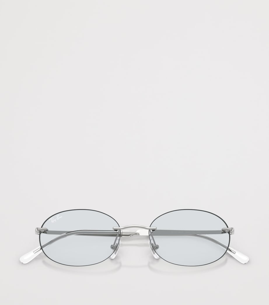 Ray-Ban RB3767 Metal Oval Sunglasses Image 5