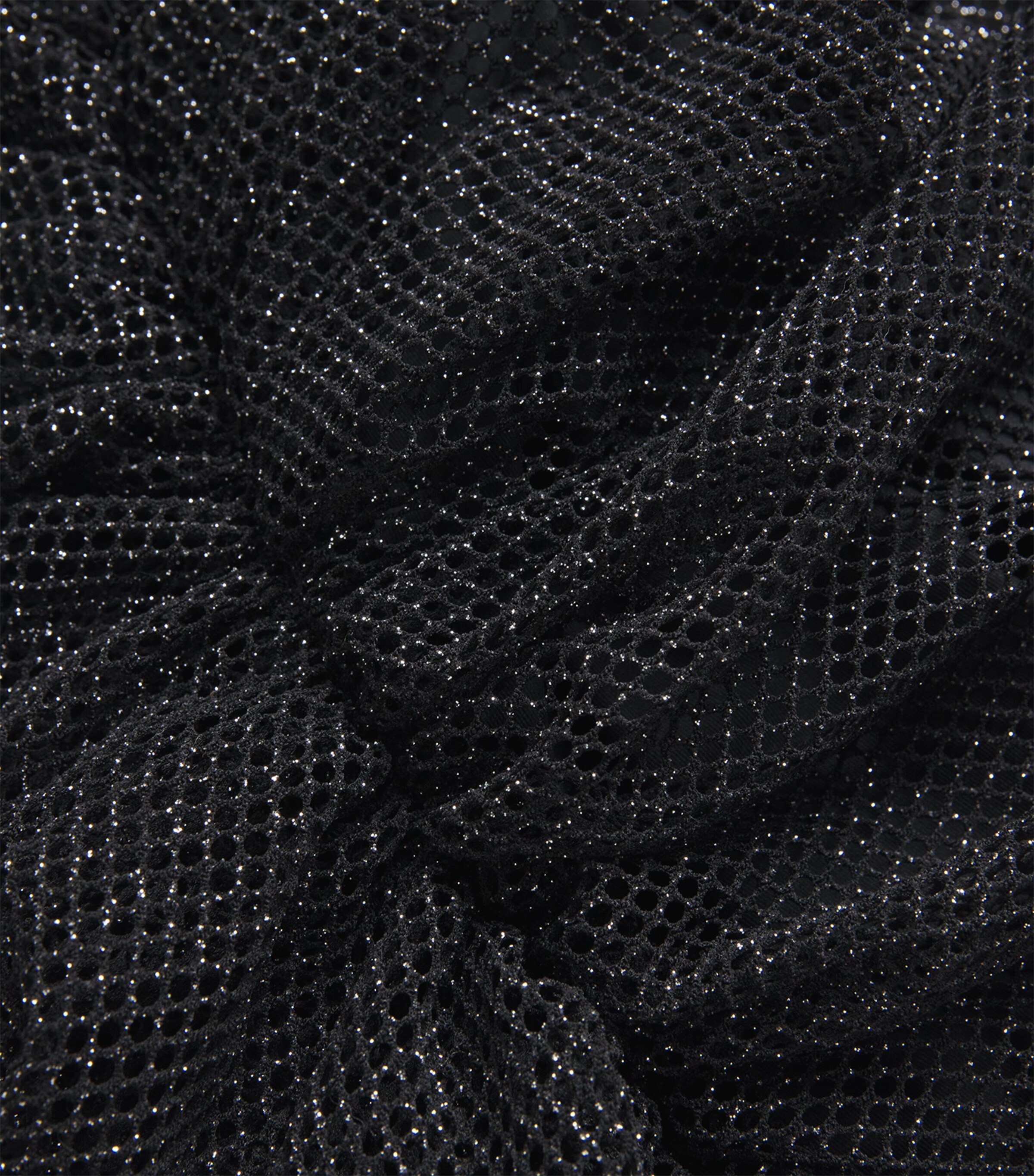 Maje - Glitter Zip Neck Top main image 1