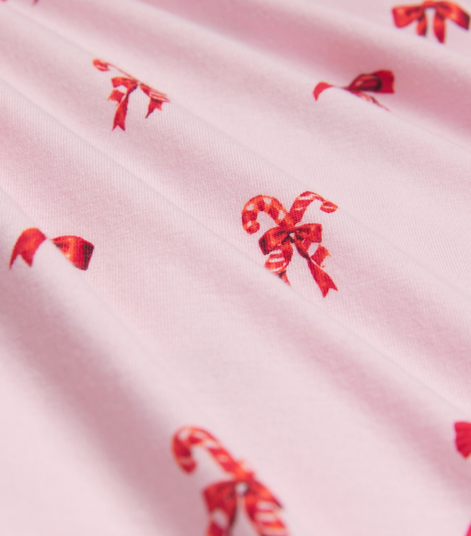 Boyfriend Long-Sleeve and Trouser Pyjama Set CB CANDY BOW PRINT Image 5