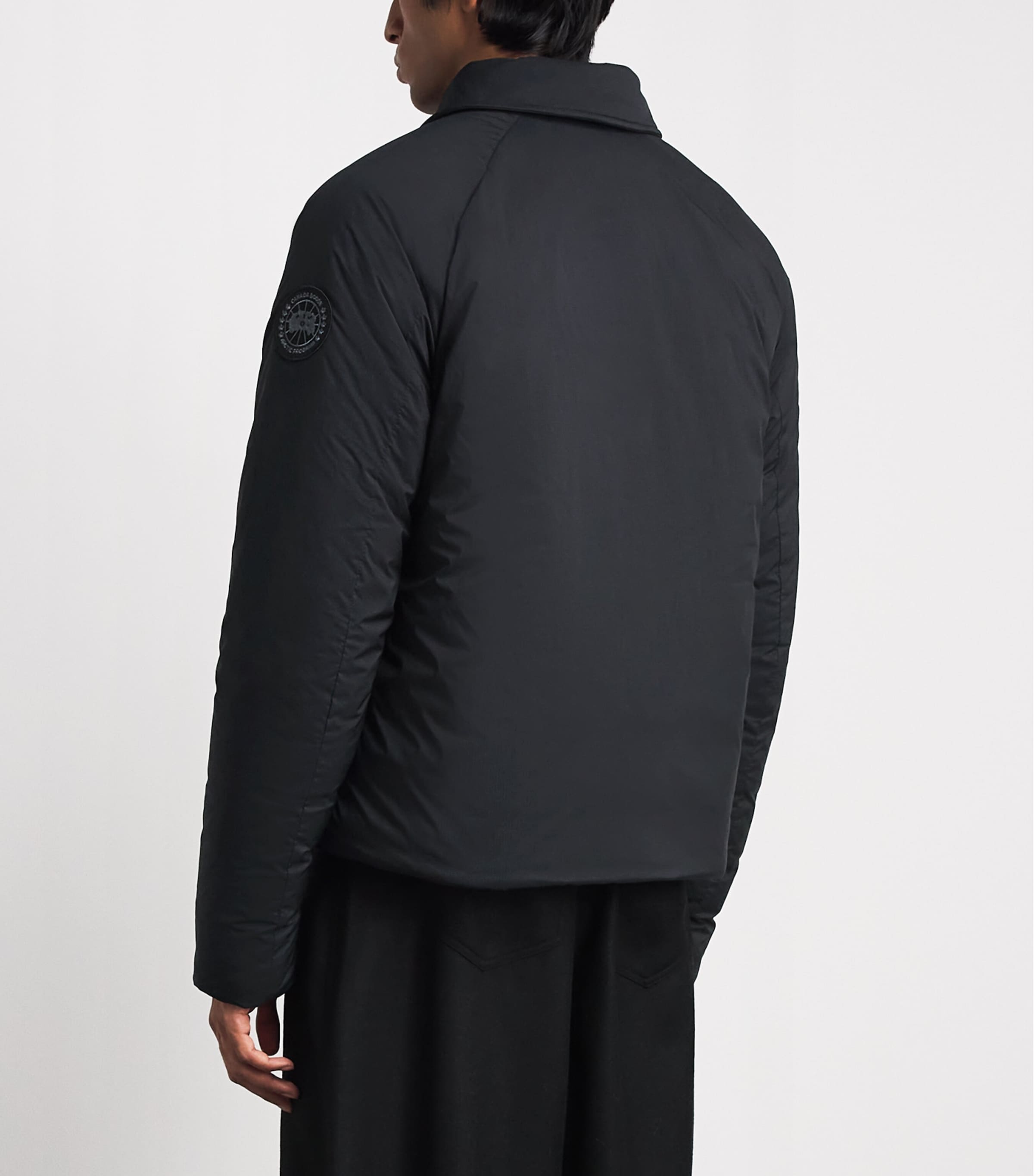 Canada Goose Black Down Lodge Jacket | Harrods US