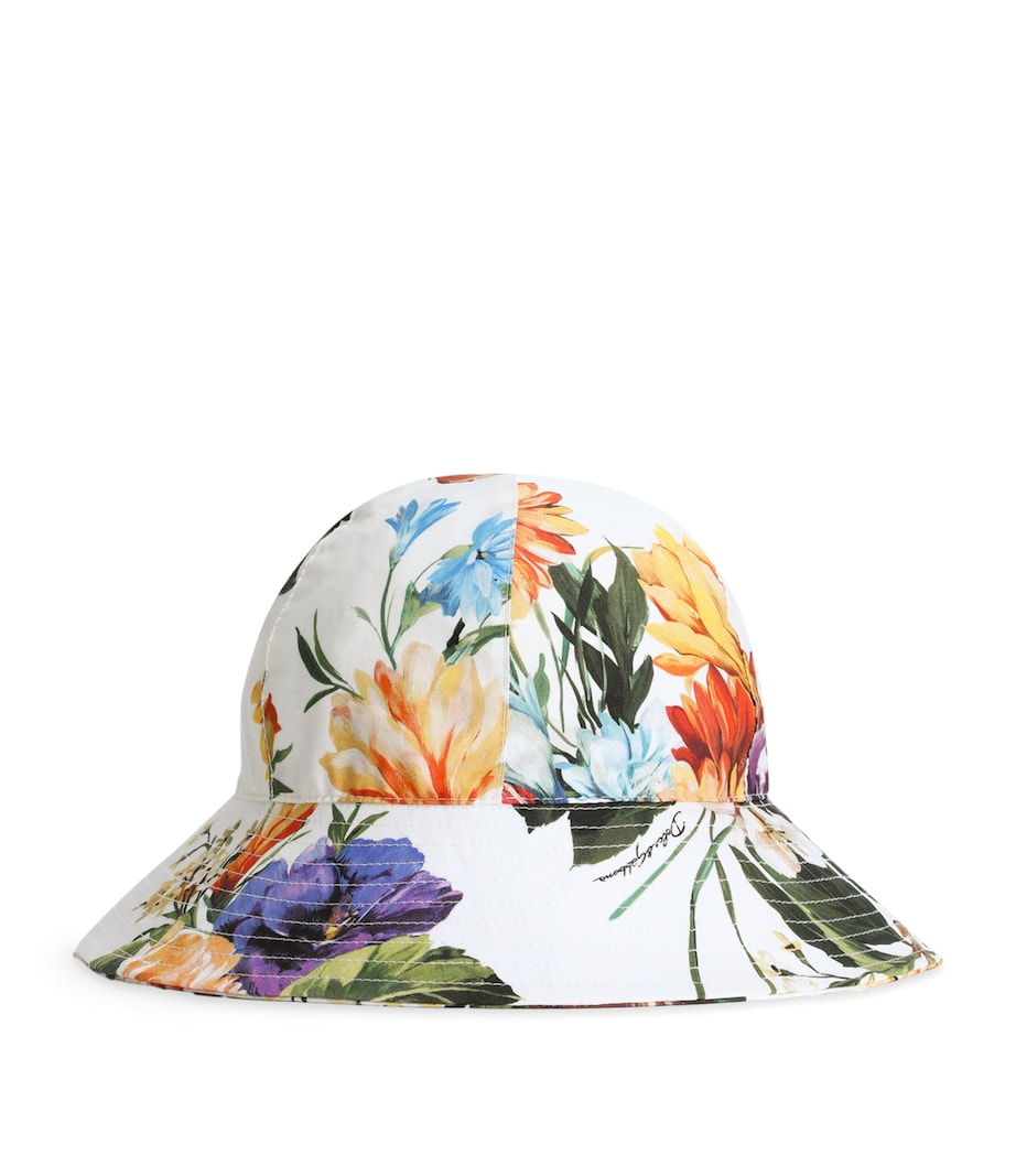 Cotton Floral Bucket Hat HA5PC-B.FIORI Image 1