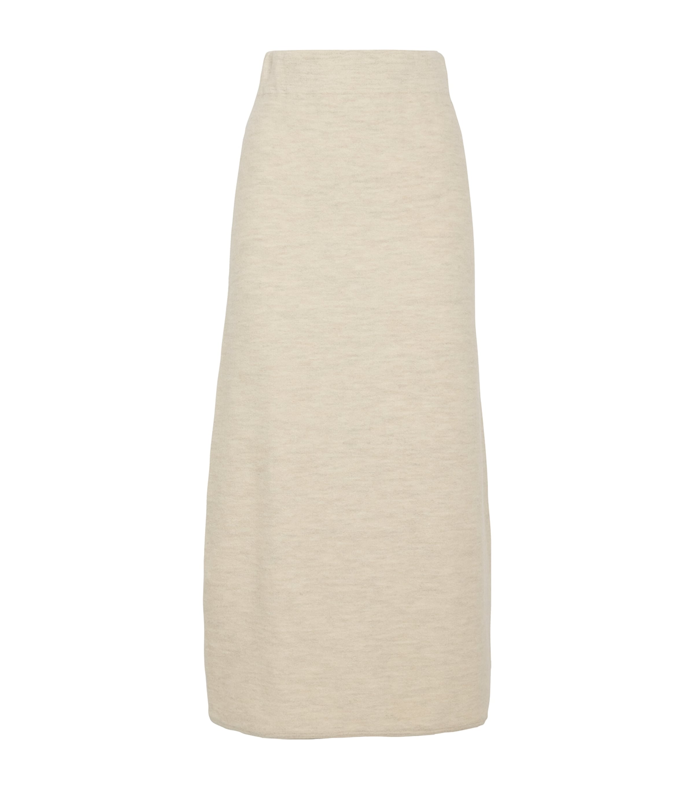 Shop Lauren Manoogian Merino Wool-alpaca Bell Midi Skirt In Ivory