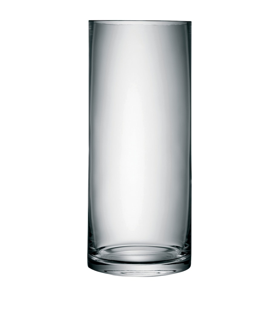 Tall Glass Column Vase (42cm) CLEAR Image 1