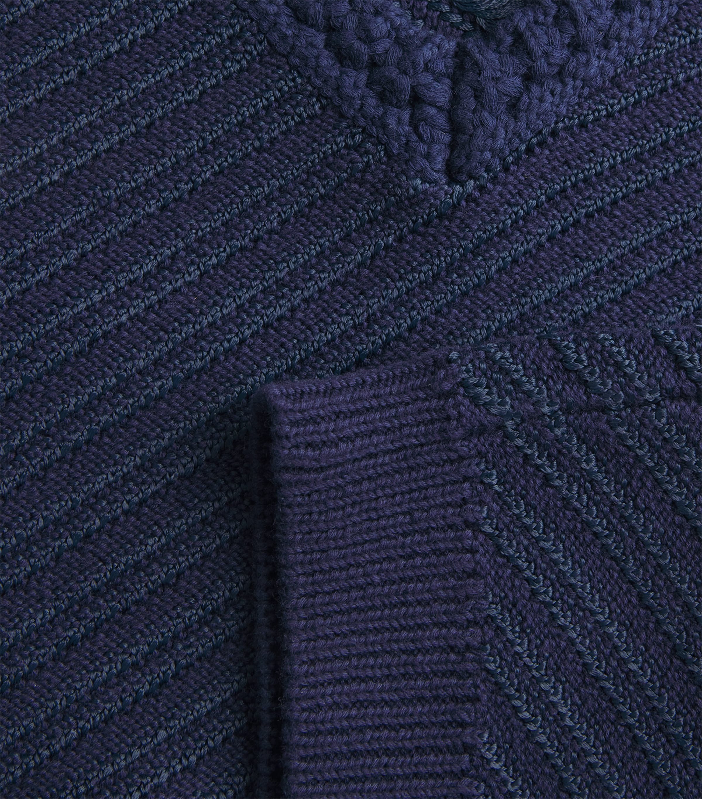 Cotton-Blend V-Neck Claire Vest INDGO Image 5