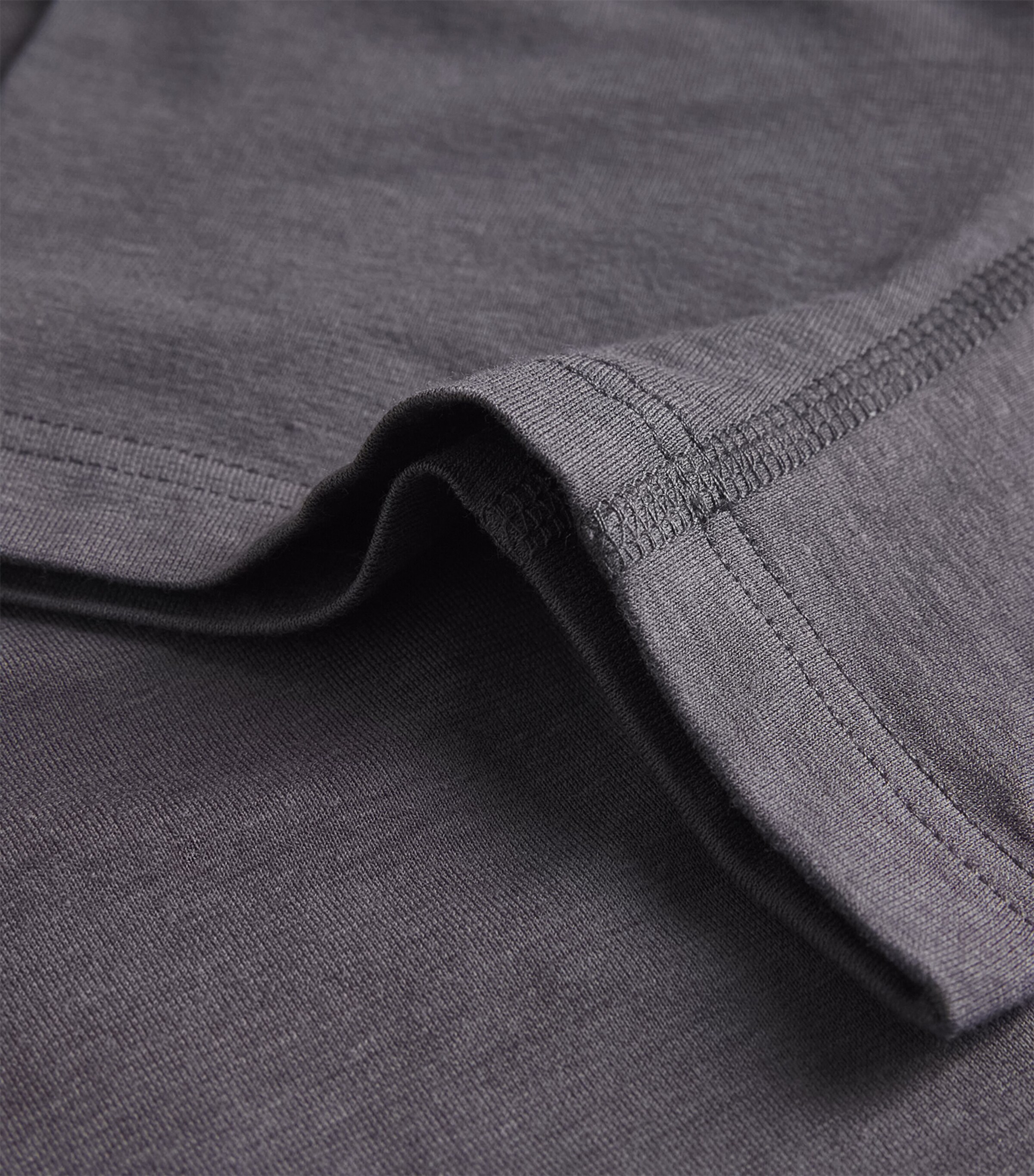 Cotton-Blend Daily Climate Control T-Shirt 3596/CARBON Image 4